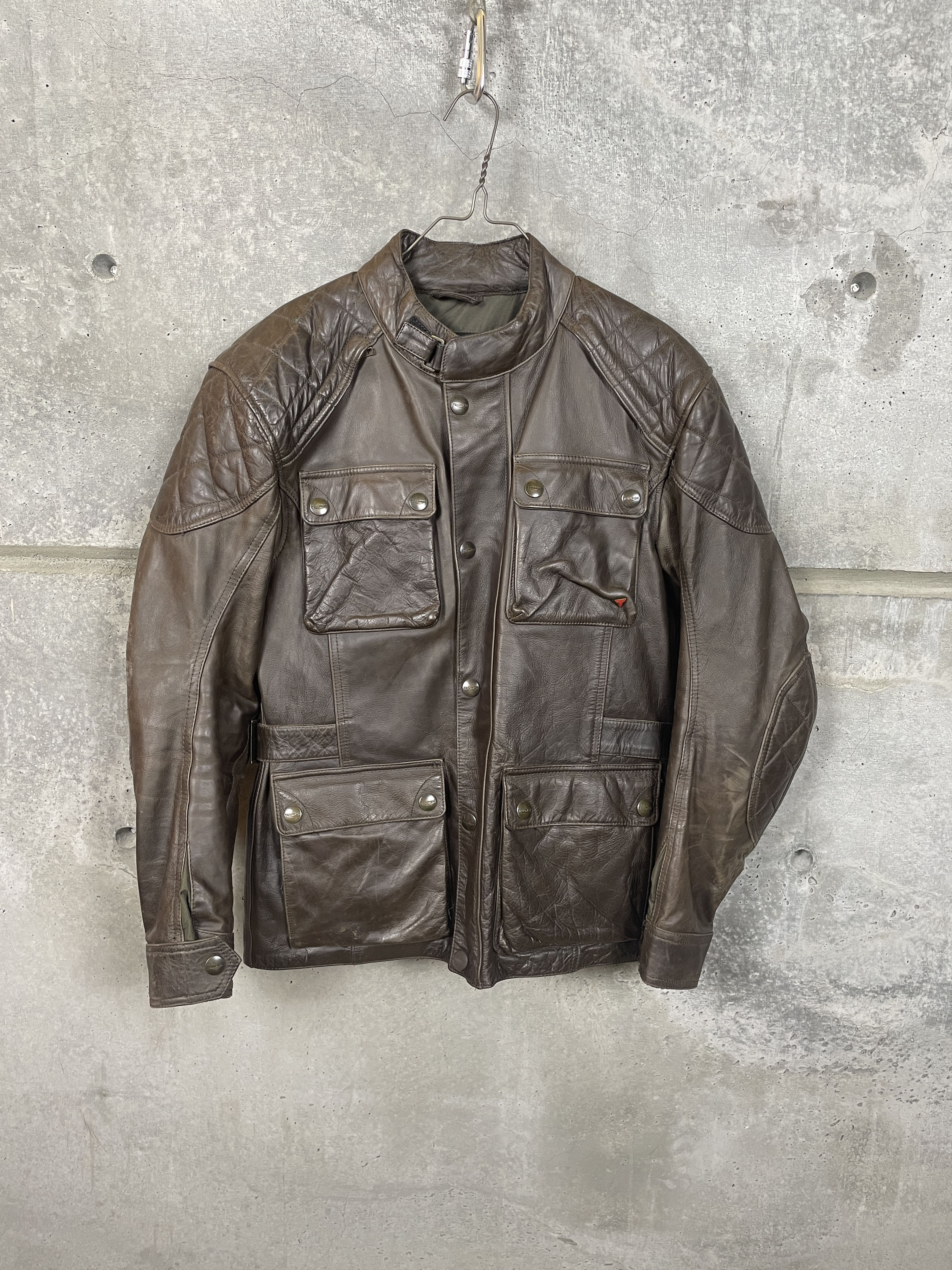 Other $358 Triumph Beaufort Leather Motorcycle Jacket Size US S / EU 44-46 / 1 - 1 Thumbnail