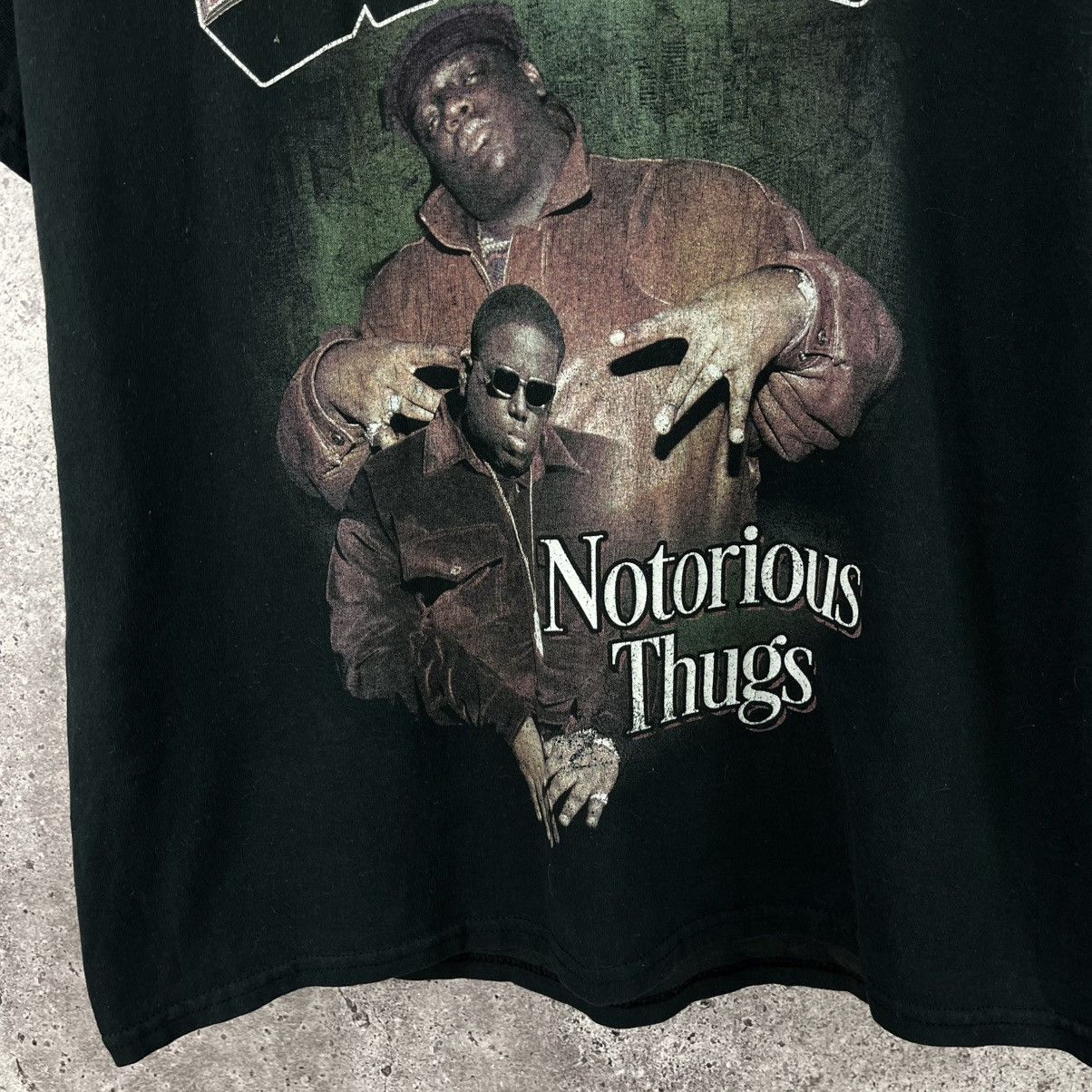 Rap Tees Notorious Thugs Biggie Rap Tee Big Logo Y2K Size S Size US S / EU 44-46 / 1 - 3 Thumbnail