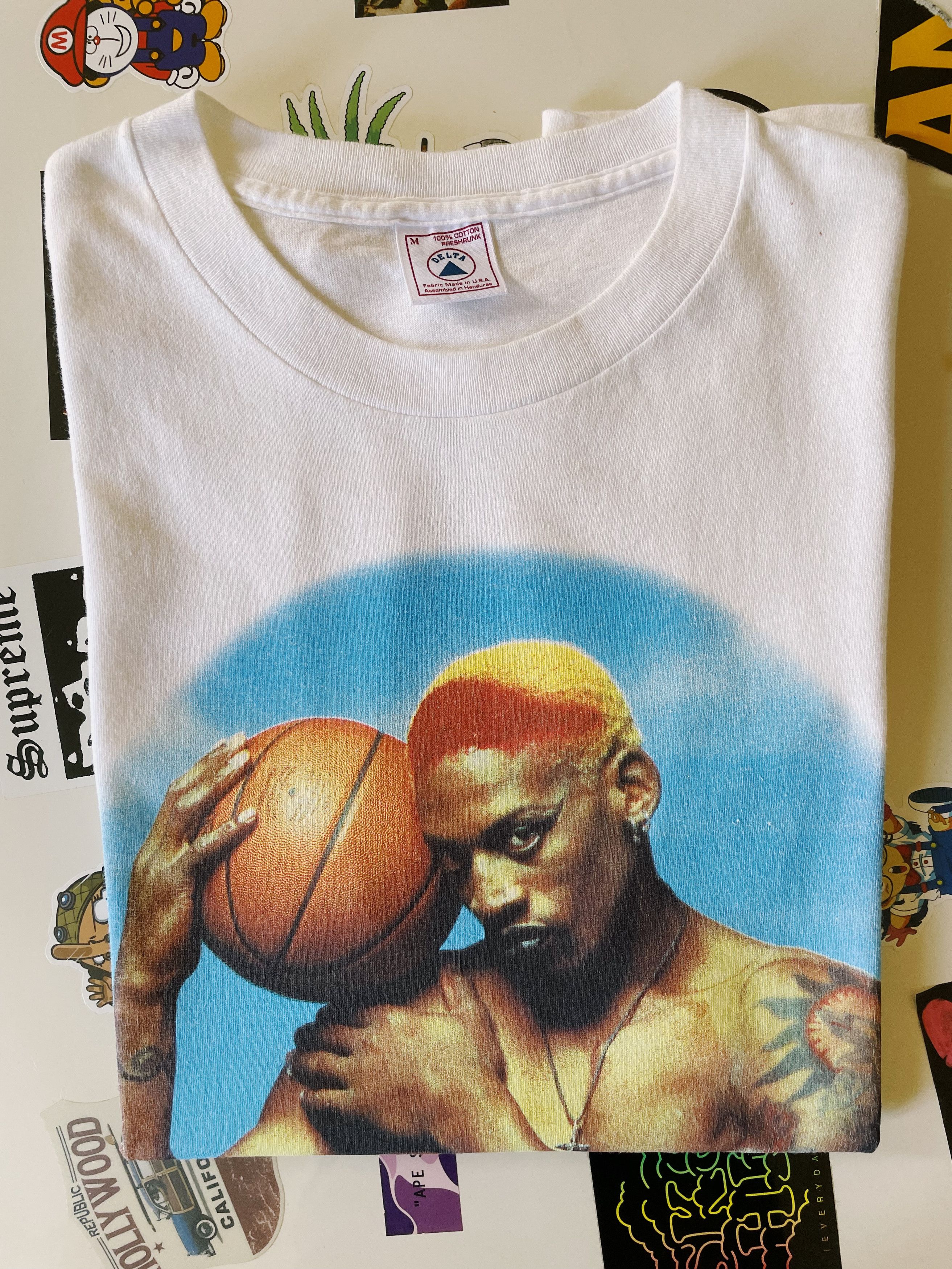 NBA × Vintage Vintage 1998 Dennis Rodman Bad as I Wanna Be T-shirt Size US M / EU 48-50 / 2 - 8 Thumbnail