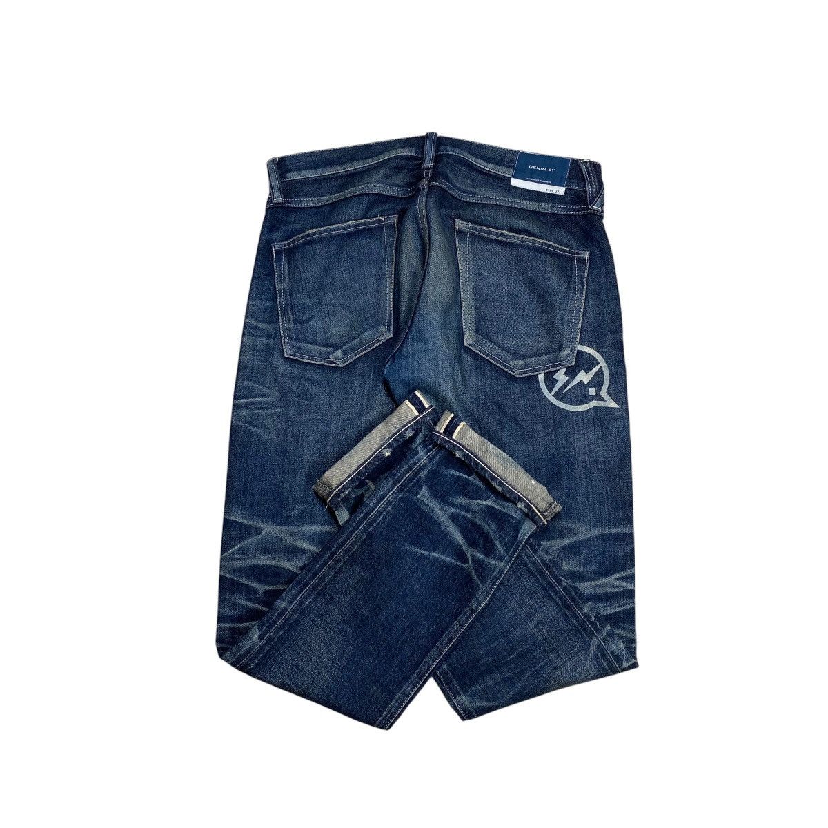 Fragment Design × Vanquish Denim by Vanquish & Fragment Selvedge Washed Denim Pants Size US 32 / EU 48 - 5 Thumbnail
