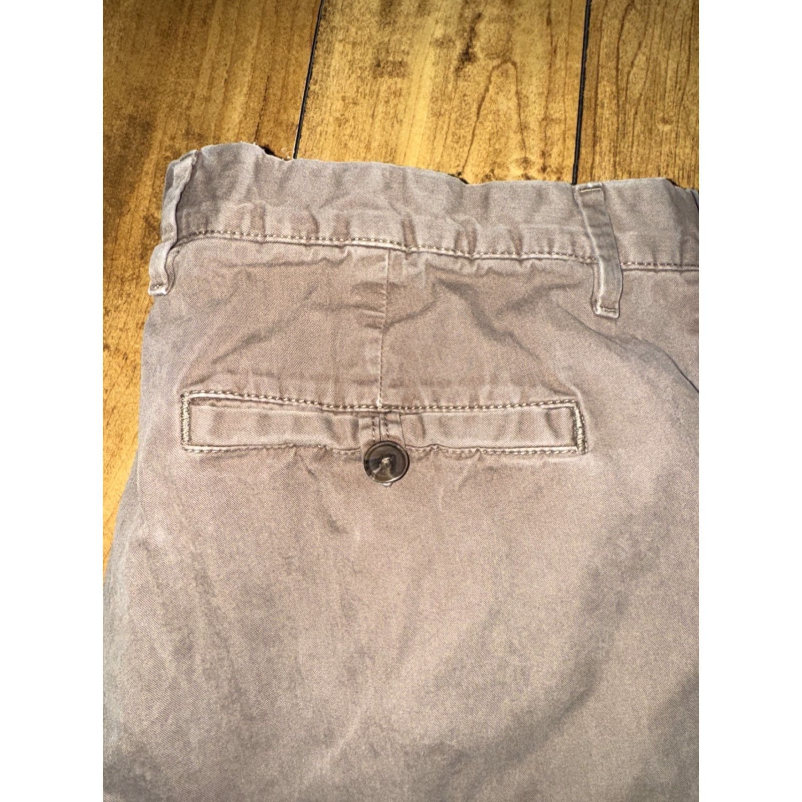 Vintage VINTAGE Marc Anthony Chino Pants Mens 34 28 Taupe Brown Inseam 28 Regular Size 34 Pants Size US 34 / EU 50 - 2 Thumbnail
