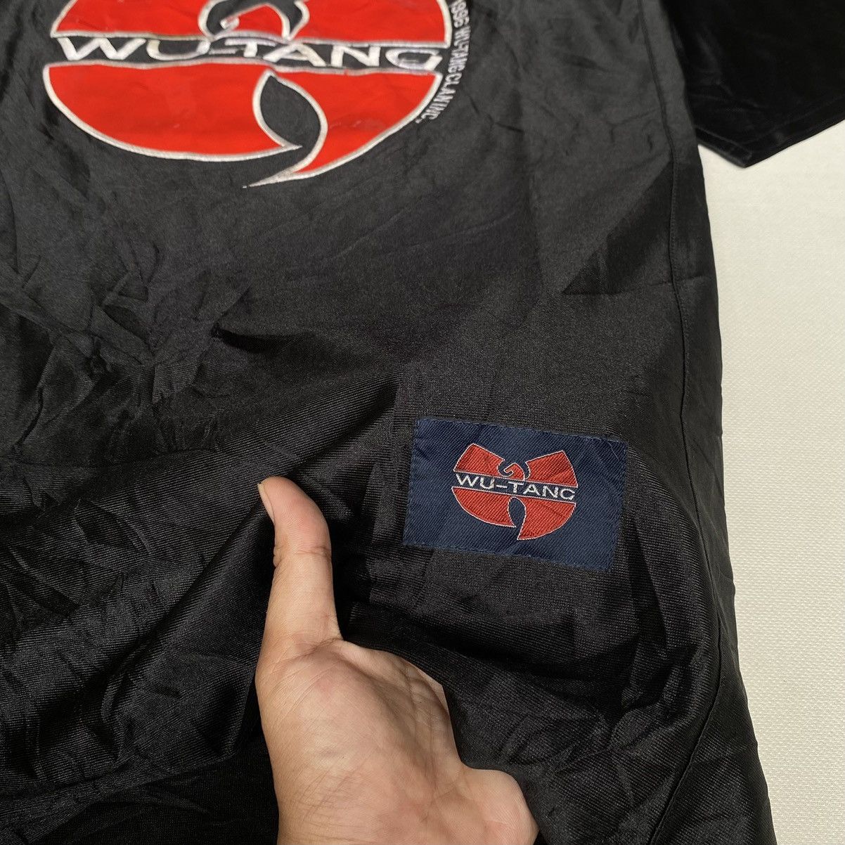 Vintage × Wu-Tang Clan Vintage 1996 Wu-Tang jersey big logo Size US XL / EU 56 / 4 - 7 Thumbnail