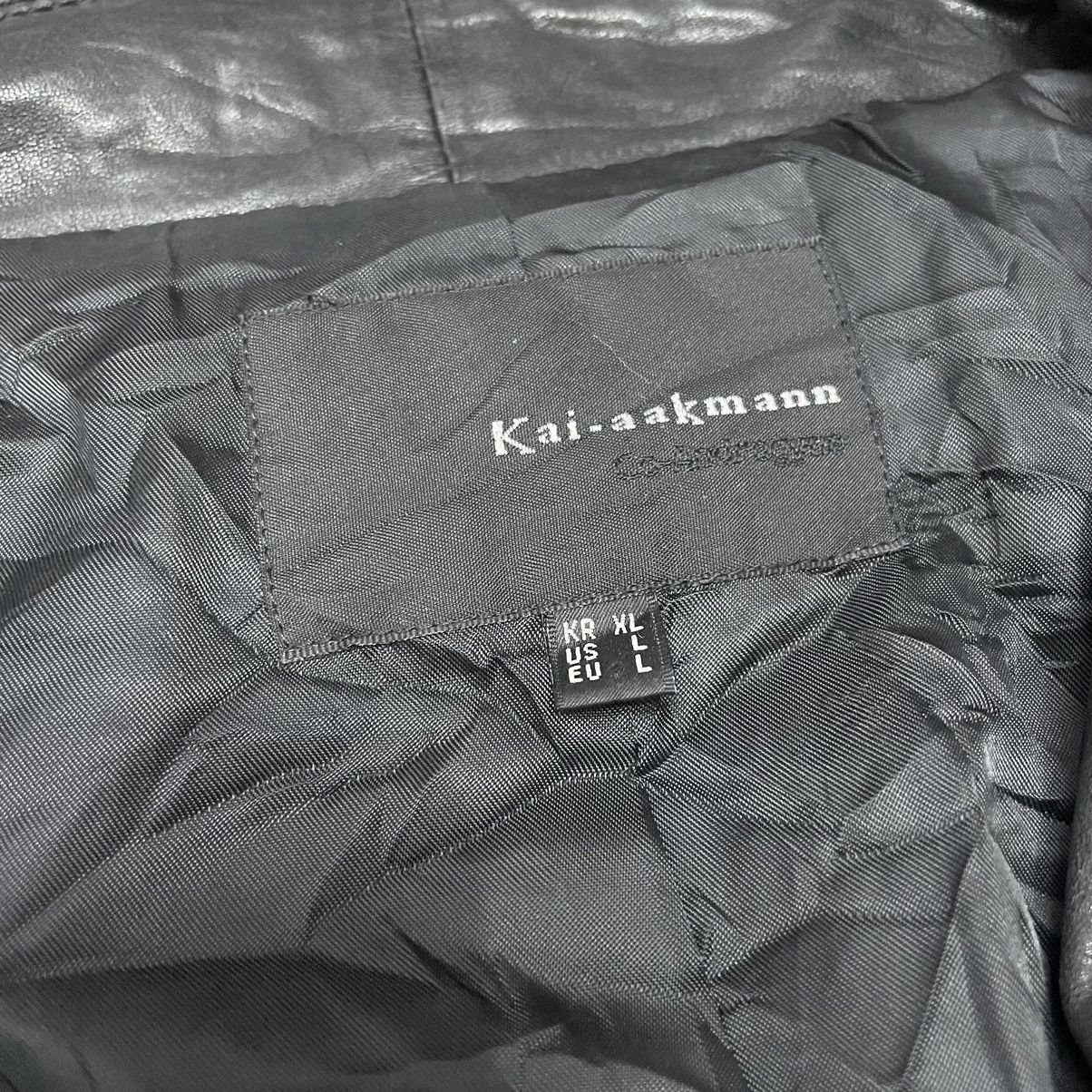 14th Addiction Kaaiakman High Neck Leather Jacket Size US L / EU 52-54 / 3 - 5 Thumbnail