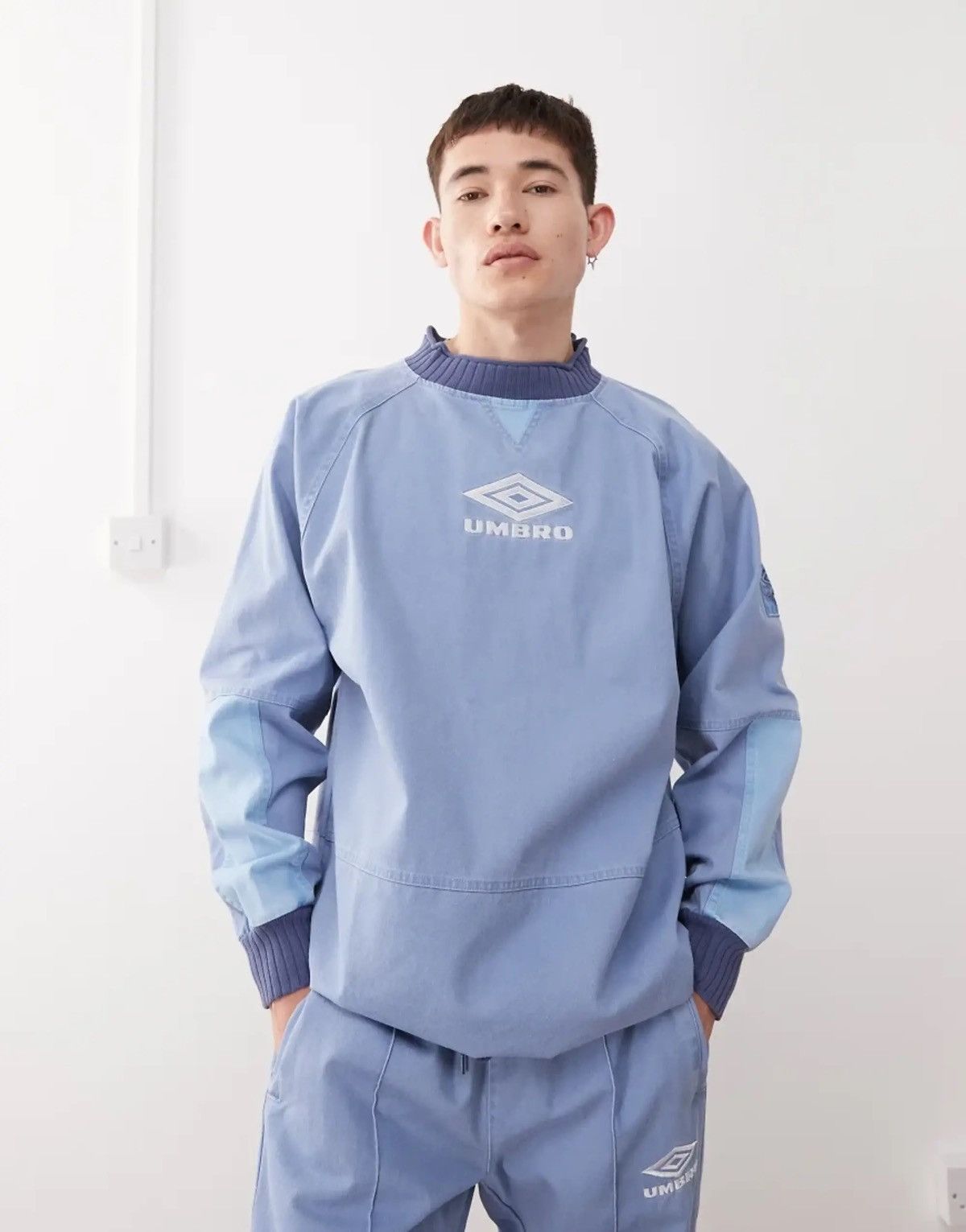 Umbro UMBRO Iconic Drill Top Infinity / Dusk Blue / Blue Indigo Size US M / EU 48-50 / 2 - 13 Thumbnail