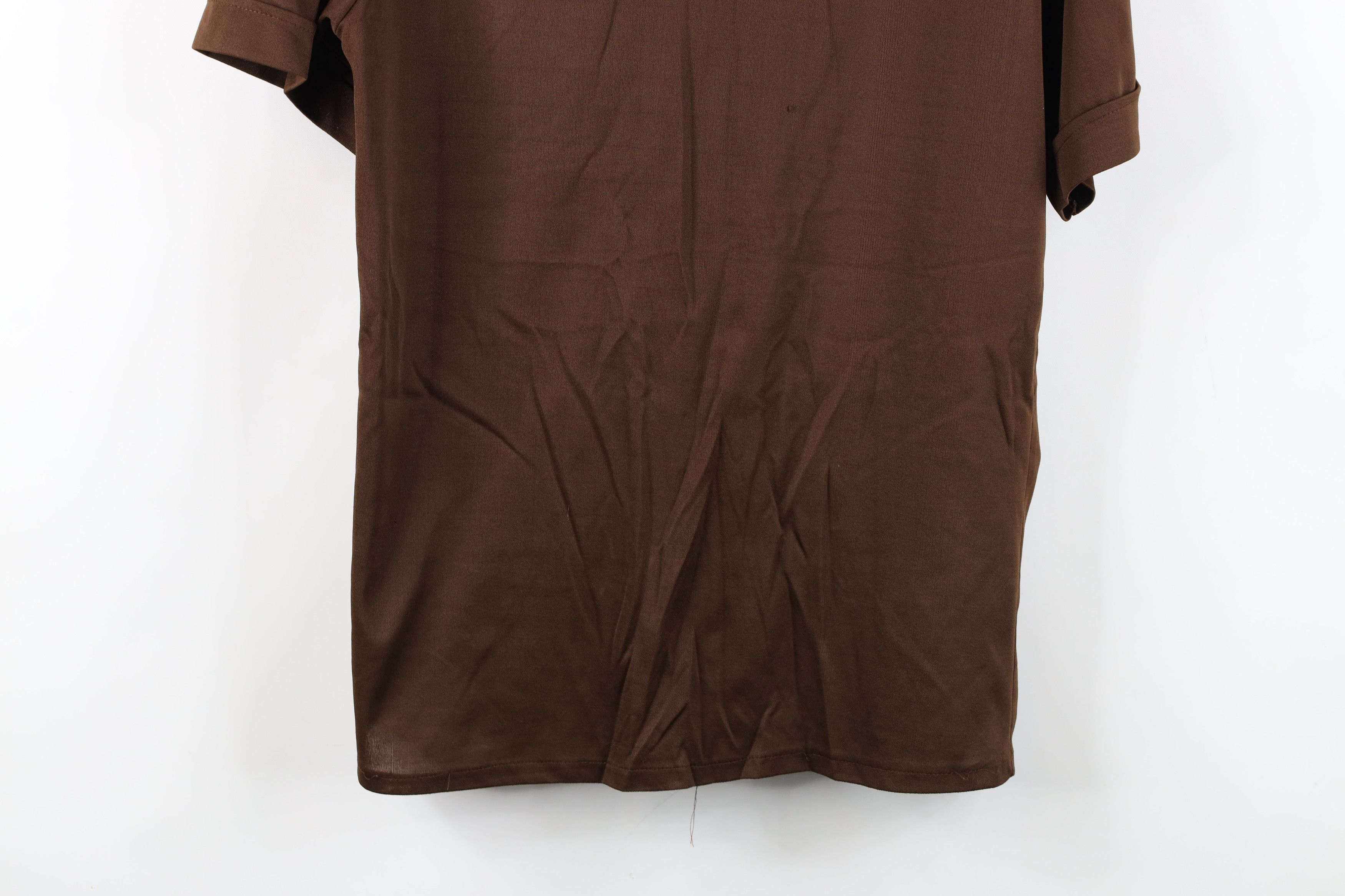 Vintage Vintage 70s Streetwear Short Sleeve Collared Button Shirt Size US L / EU 52-54 / 3 - 14 Thumbnail