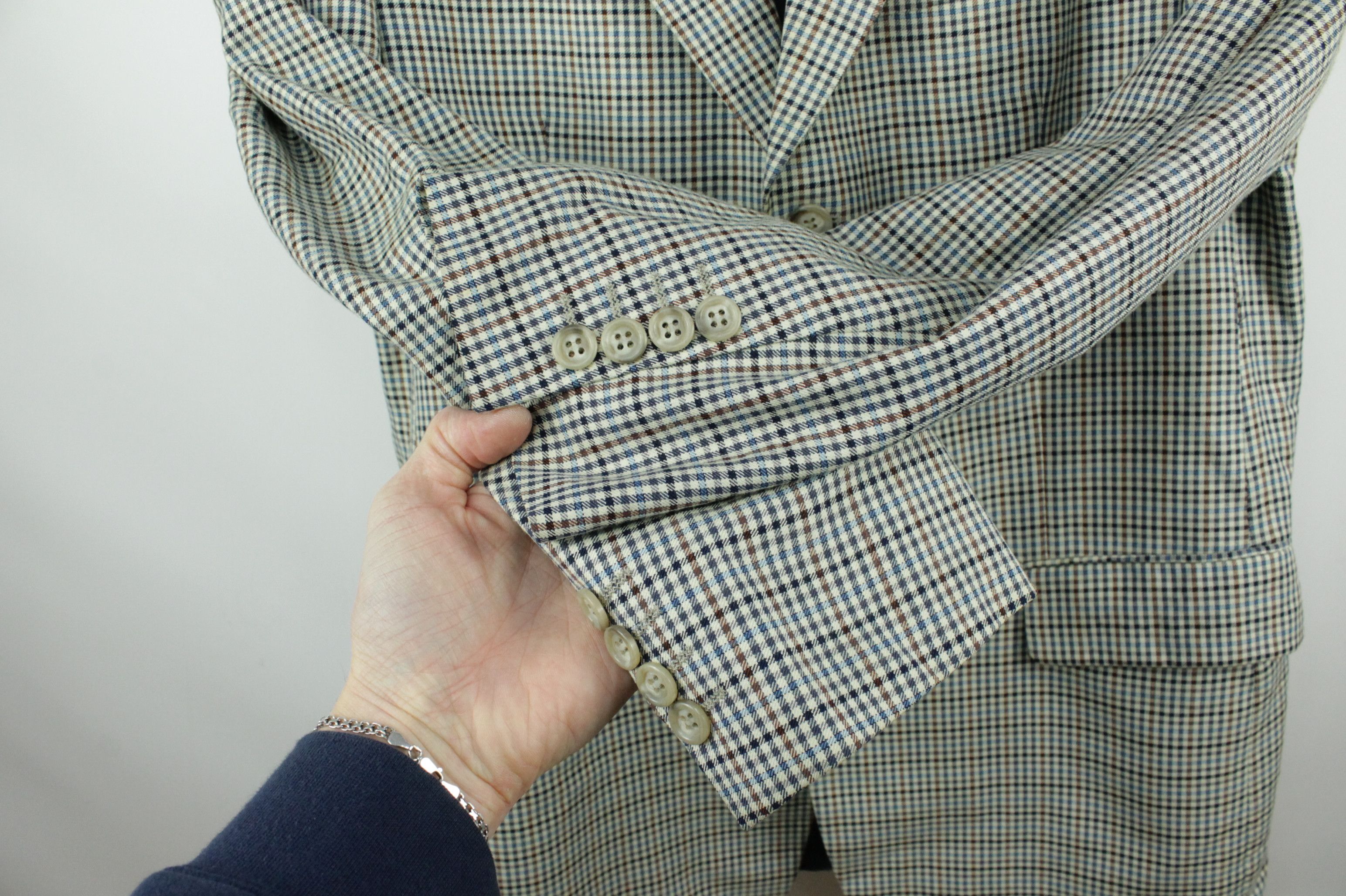 Yves Saint Laurent Vintage Yves Saint Laurent Blazer With Golden YSL Brooch Size US L / EU 52-54 / 3 - 6 Thumbnail