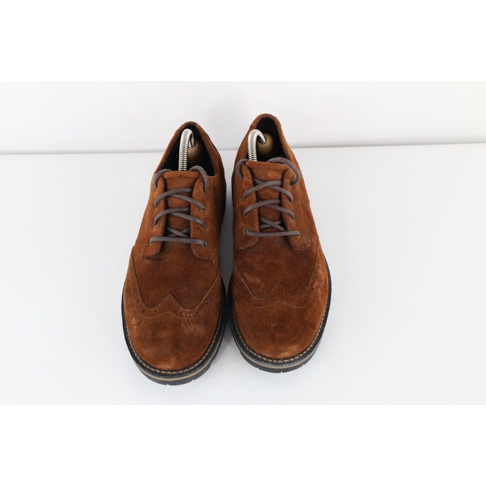L.L. Bean × Vintage Vintage LL Bean Distressed Suede Leather Wingtips Shoes Size US 9 / EU 42 - 2 Thumbnail