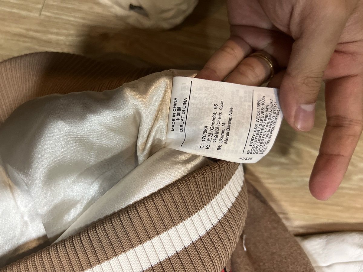 Jordan Brand × Travis Scott 🌵Air Jordan x Travis Scott Varsity Jacket 'Antique Brown' Size US M / EU 48-50 / 2 - 10 Thumbnail