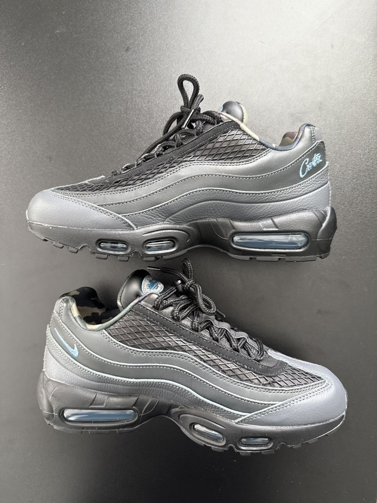 Corteiz × Nike Nike Air Max 95 SP Corteiz Aegean Storm Size 9.5 Size US 9.5 / EU 42-43 - 2 Thumbnail