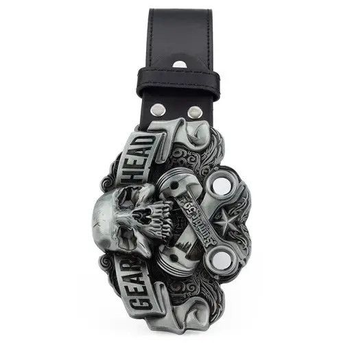 Japanese Brand Skull Buckle Belt Size ONE SIZE - 3 Thumbnail