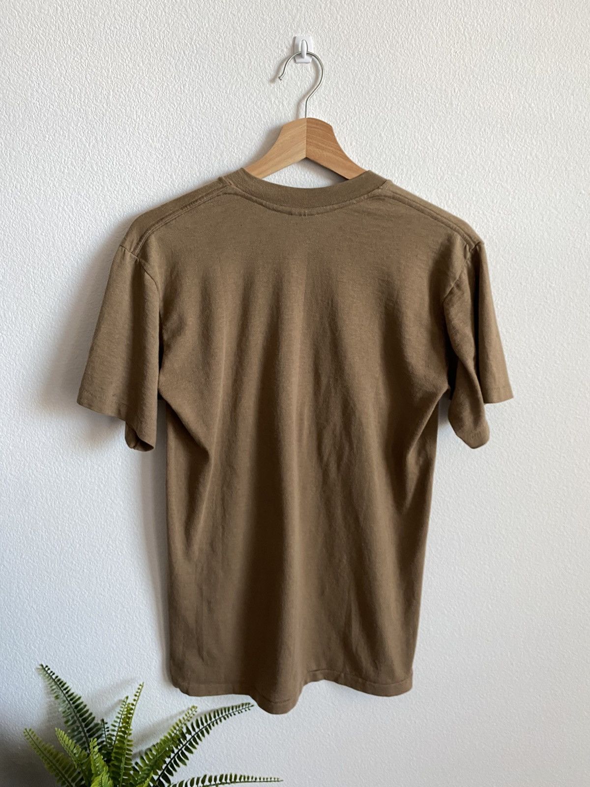 Vintage Vintage 90s Blank Single Stitch Tee Size US M / EU 48-50 / 2 - 7 Thumbnail