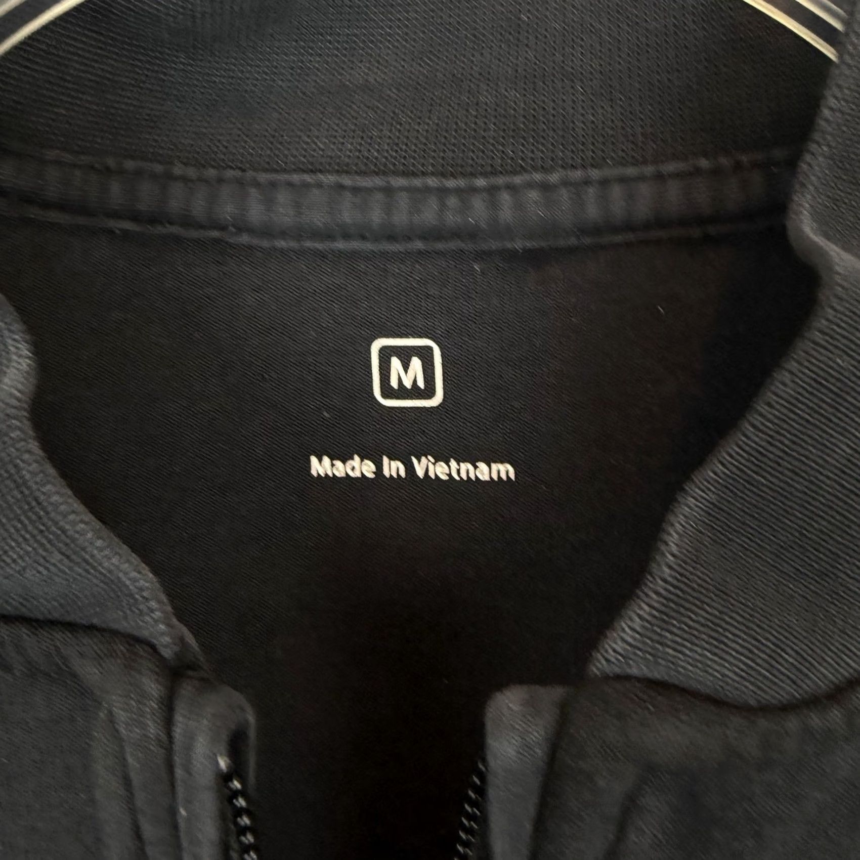Apple Apple Sweatshirt Mens Full Zip Logo Embroidered Black Cotton Jacket Zip Size US M / EU 48-50 / 2 - 7 Thumbnail
