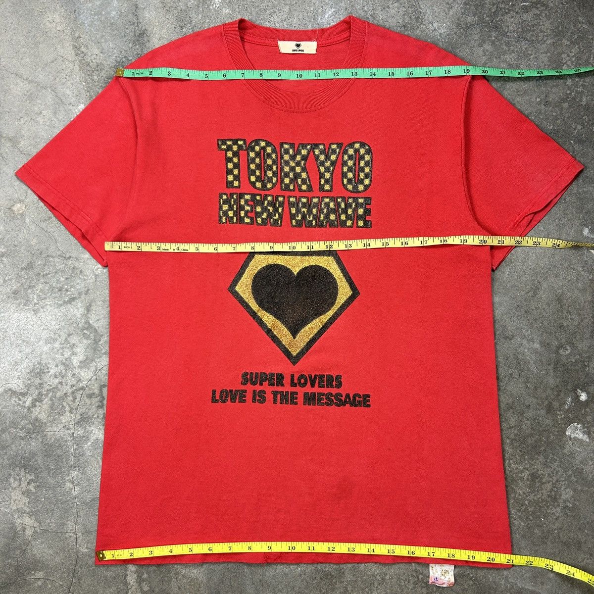 Hysteric Glamour × Vintage 1990s Super Lovers - Tokyo New Wave Size US M / EU 48-50 / 2 - 5 Thumbnail