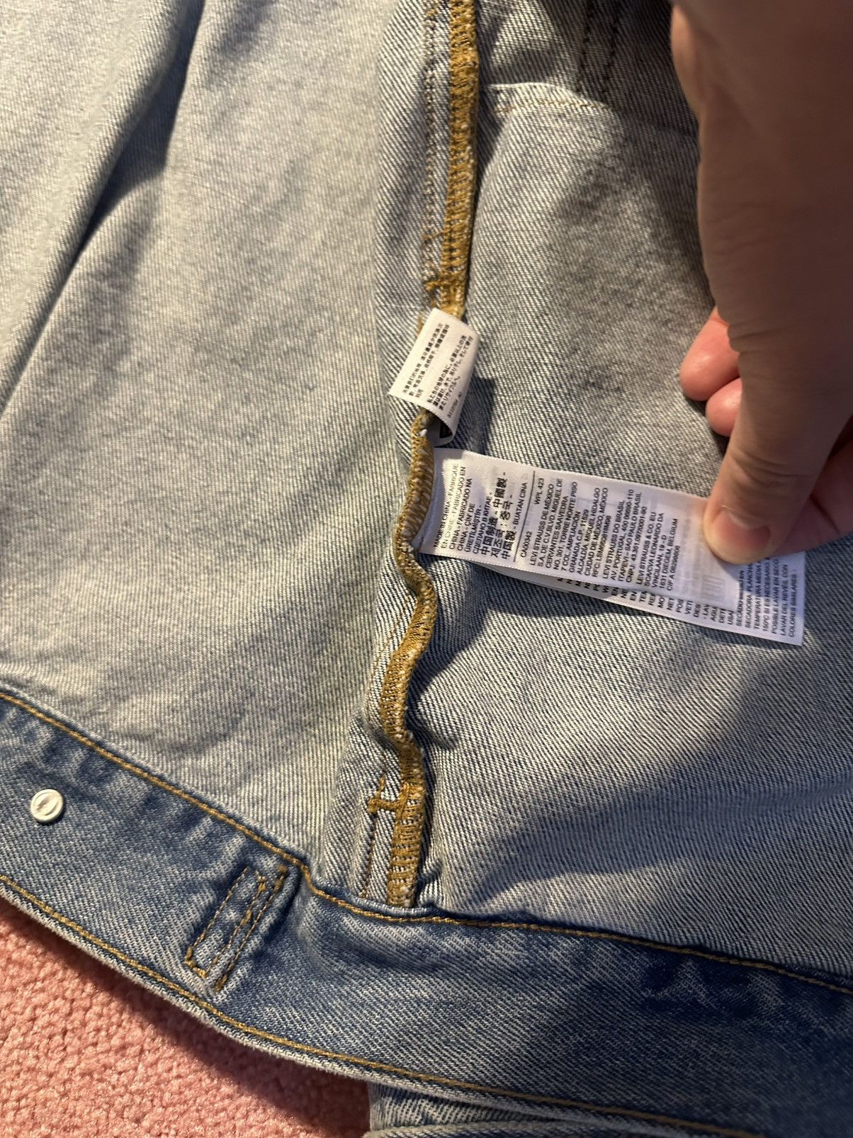 DENIM TEARS × Levi's × Stussy Denim Tears Stussy Levi Type 2 Jacket Size US M / EU 48-50 / 2 - 6 Thumbnail