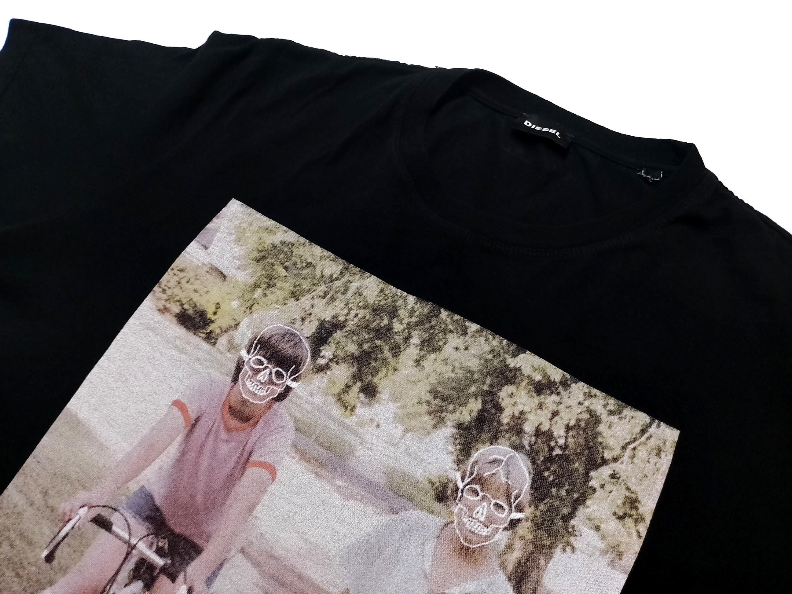 Diesel Diesel T-Joe-RV Black T-Shirt Size US L / EU 52-54 / 3 - 2 Thumbnail