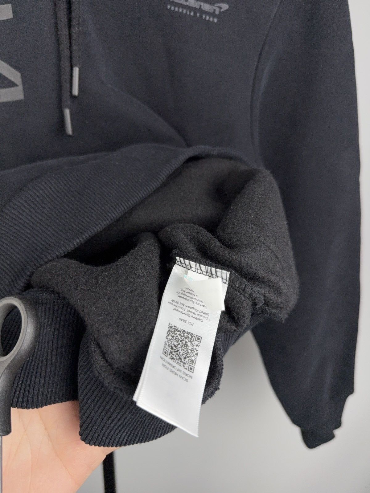 Malcolm McLaren Luxury McLaren Formula Team Hoodie LNA Racing Black Y2K Size S / US 4 / IT 40 - 9 Thumbnail