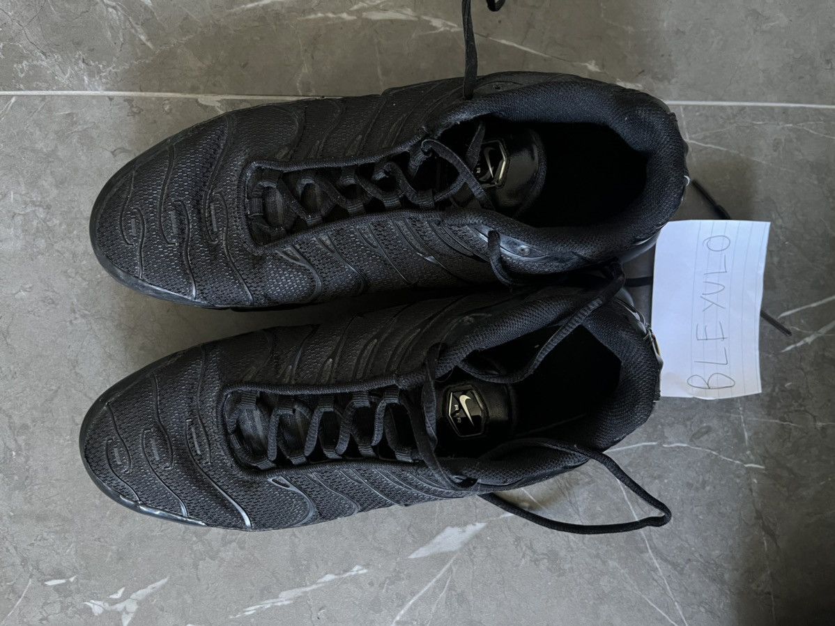 Nike Nike Air Max TN Plus 'Triple Black' Size US 12 / EU 45 - 2 Thumbnail
