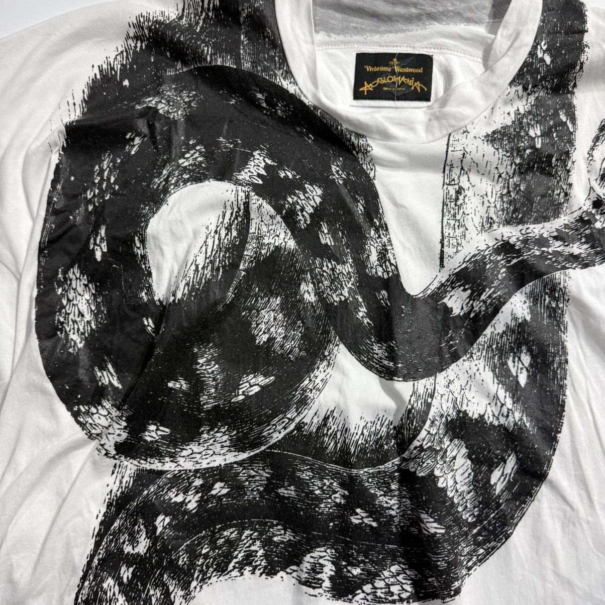 Vivienne Westwood Vivienne Westwood Anglomania Snake Squiggle T-Shirt Size ONE SIZE - 6 Thumbnail