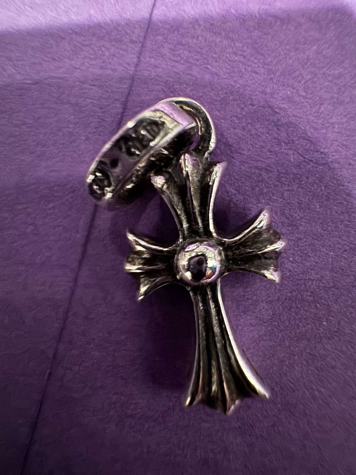 Chrome Hearts Chrome Hearts Baby Fat Pedant w/ Pave Diamonds Size ONE SIZE - 2 Thumbnail