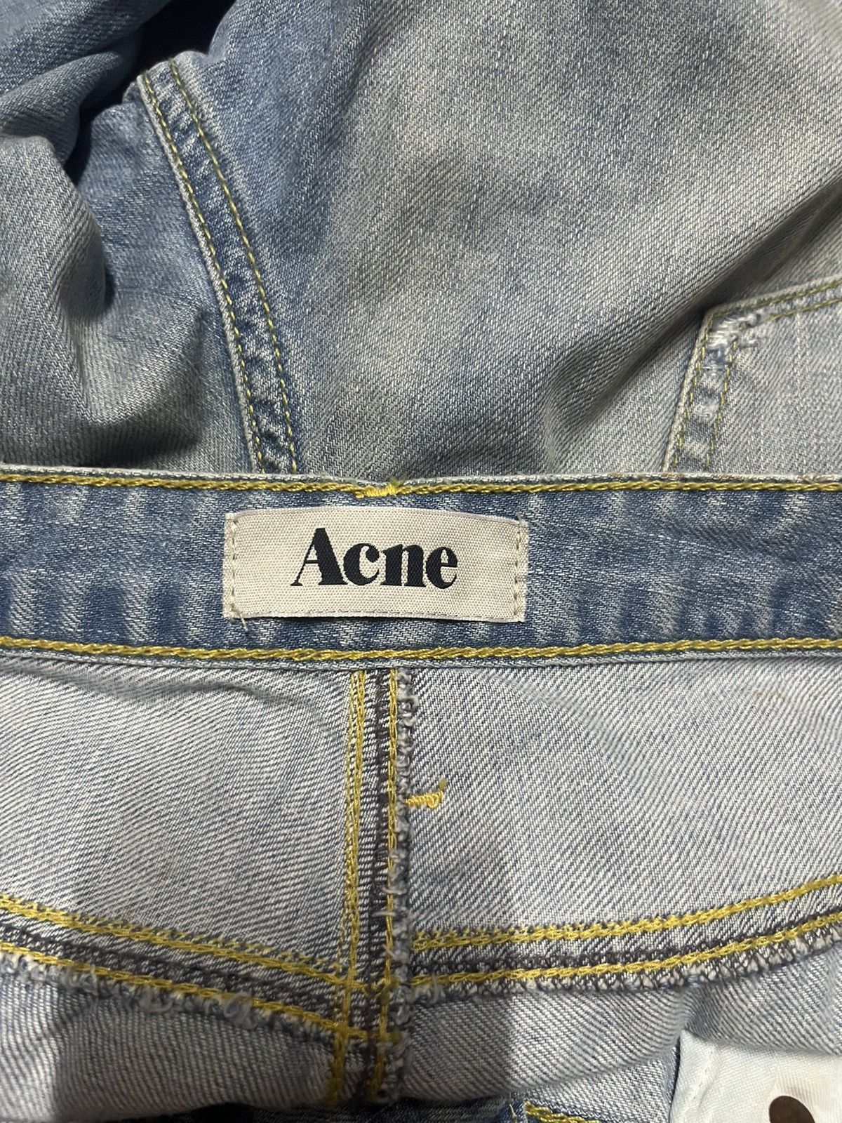 Acne Studios Crazy Rare Acne Hug/bleach/cacth denim pants Size US 30 / EU 46 - 3 Thumbnail