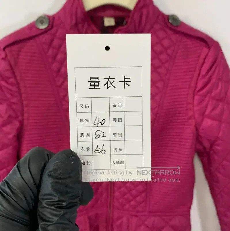 Other Burberry Women's Quilted Pink Jacket. Size XXS / US 00 / IT 34 - 6 Thumbnail