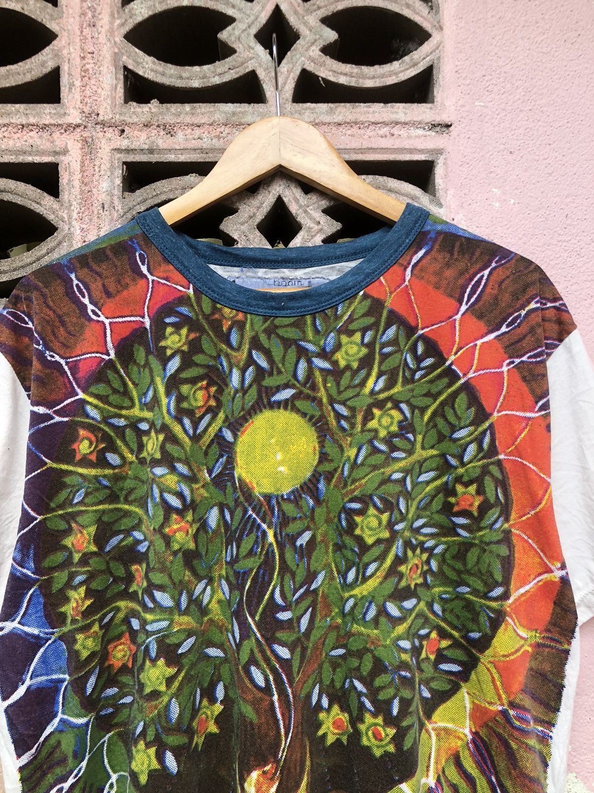 Japanese Brand OVP Weed Magical Tree Mirror Tshirt Size US XL / EU 56 / 4 - 5 Thumbnail