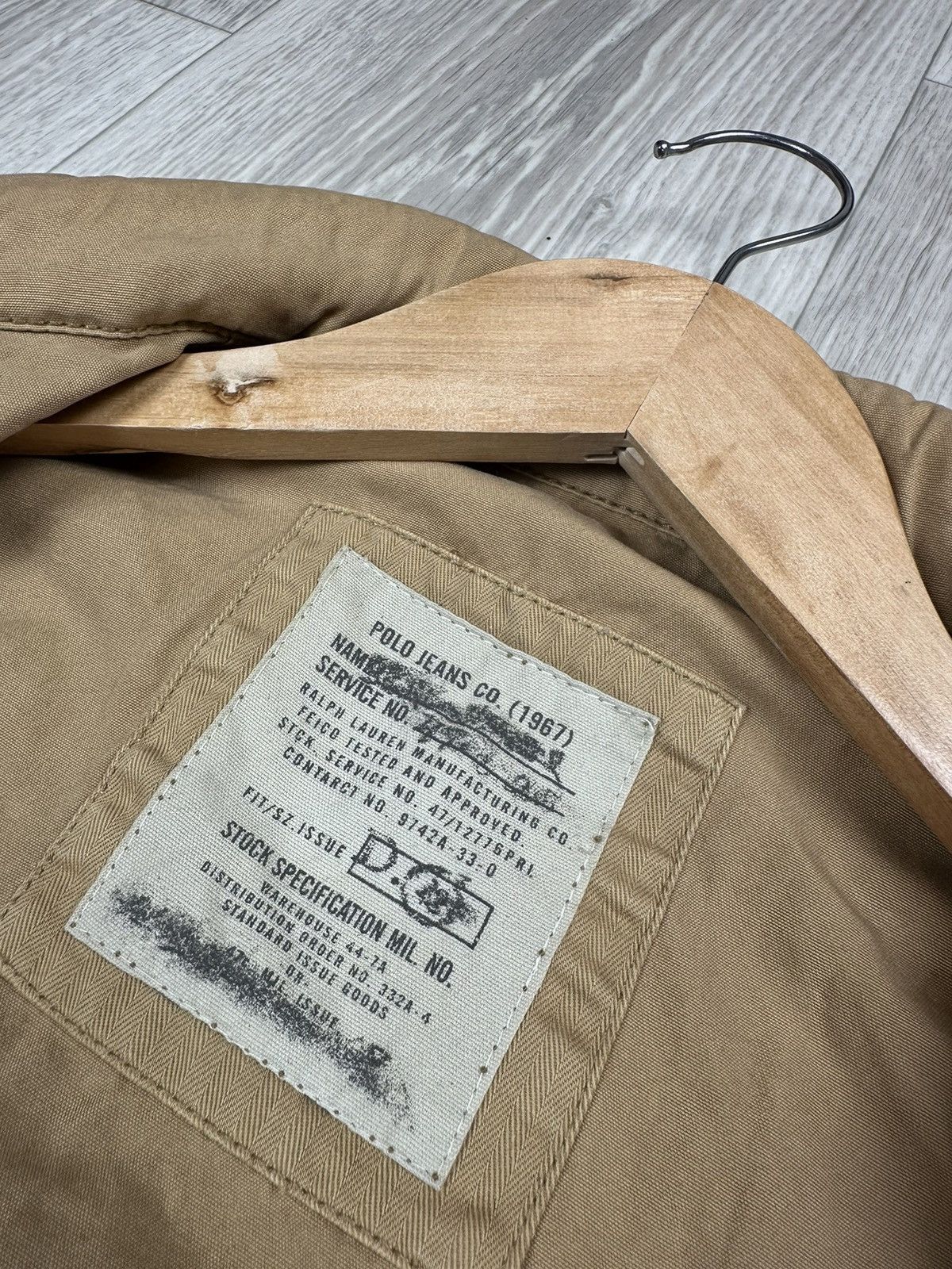 Lauren Ralph Lauren × Polo Ralph Lauren × Vintage Polo Jeans Ralph Lauren Vintage Military Jacket Rare Size US S / EU 44-46 / 1 - 7 Thumbnail