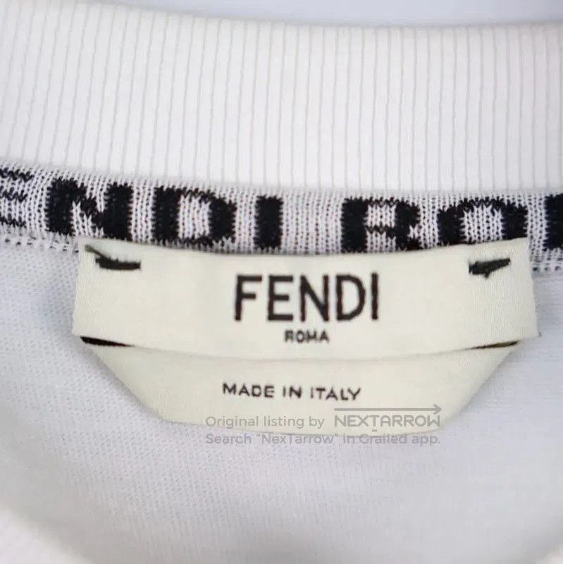 Fendi Fendi White Summer T-Shirt for Women . Size S / US 4 / IT 40 - 6 Thumbnail
