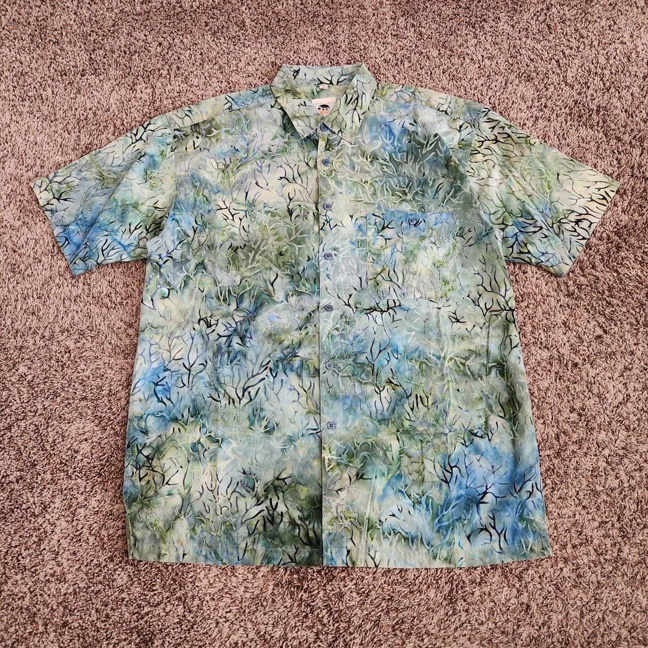 Stussy KerisFashion Hawaiian Shirt Short Sleeve Men's MEDIUM Size US M / EU 48-50 / 2 - 1 Thumbnail