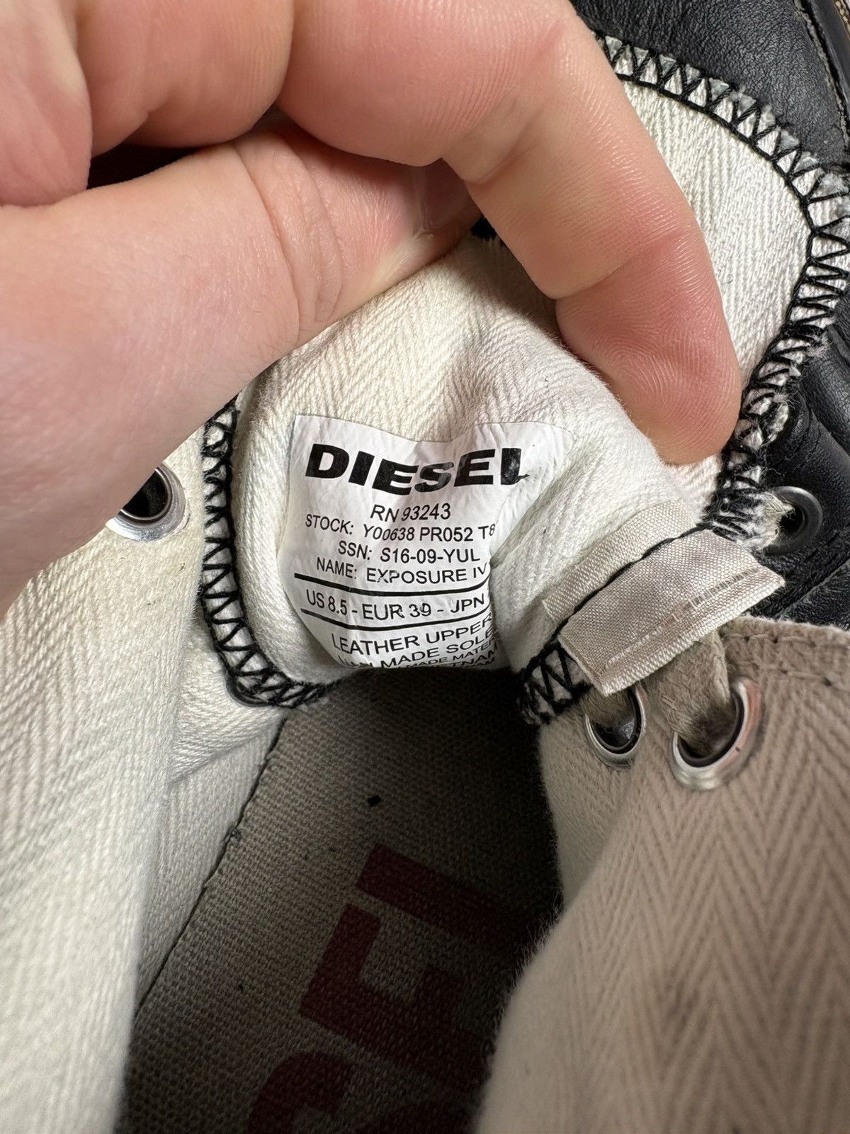 Diesel Vintage Leather Diesel Sneakers Size US 6.5 / EU 39-40 - 12 Thumbnail