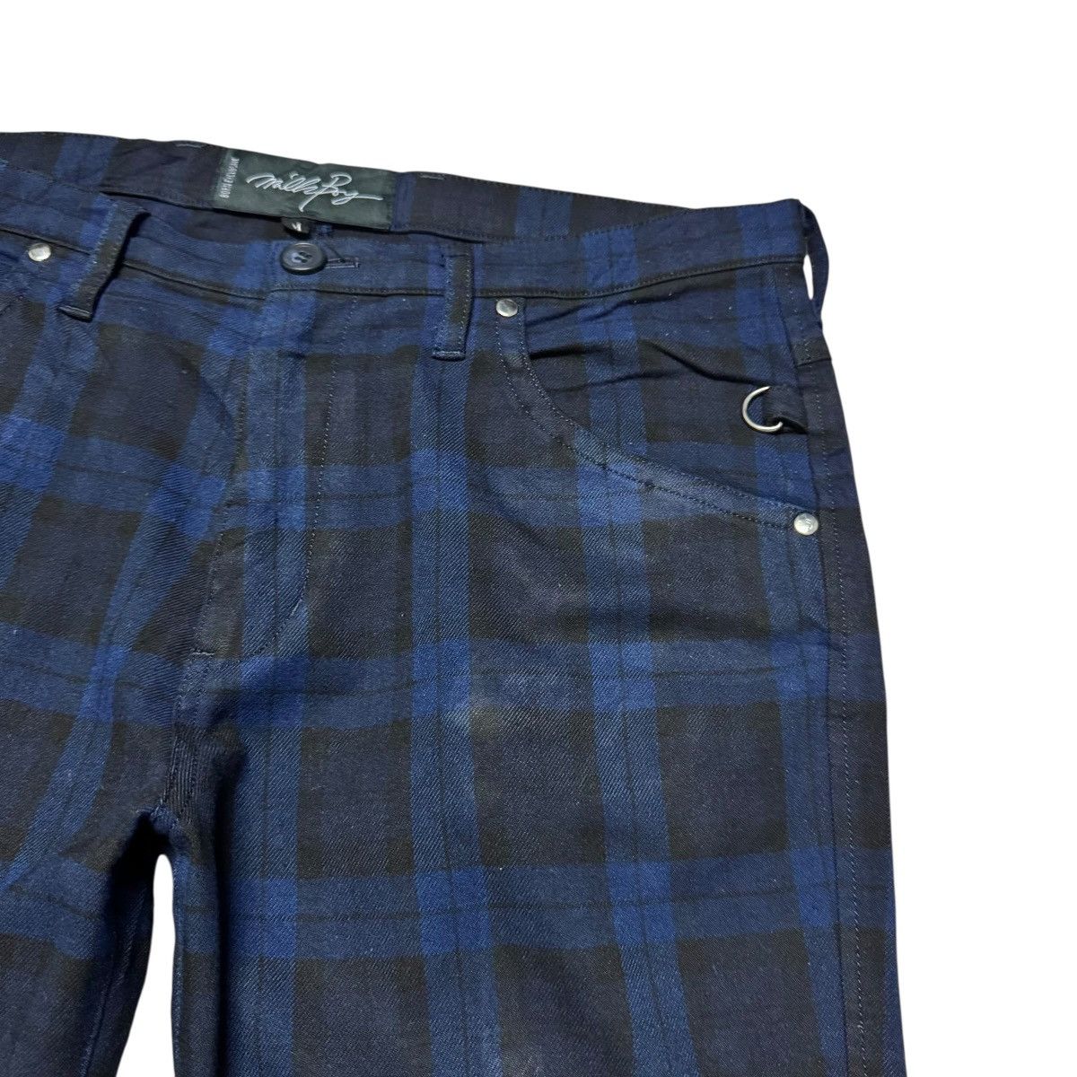 Beauty Beast SAMPLE Milkboy Checked Bondage Pants Size US 32 / EU 48 - 5 Thumbnail