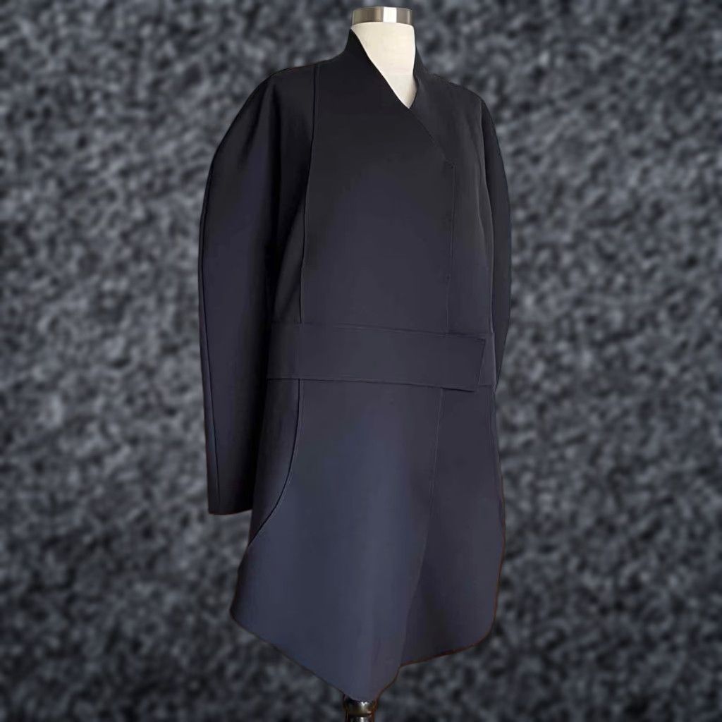 Vintage Marie Saint Pierre Scuba Jacket Black XL Womens Regular Jacket Size XL / US 12-14 / IT 48-50 - 1 Thumbnail