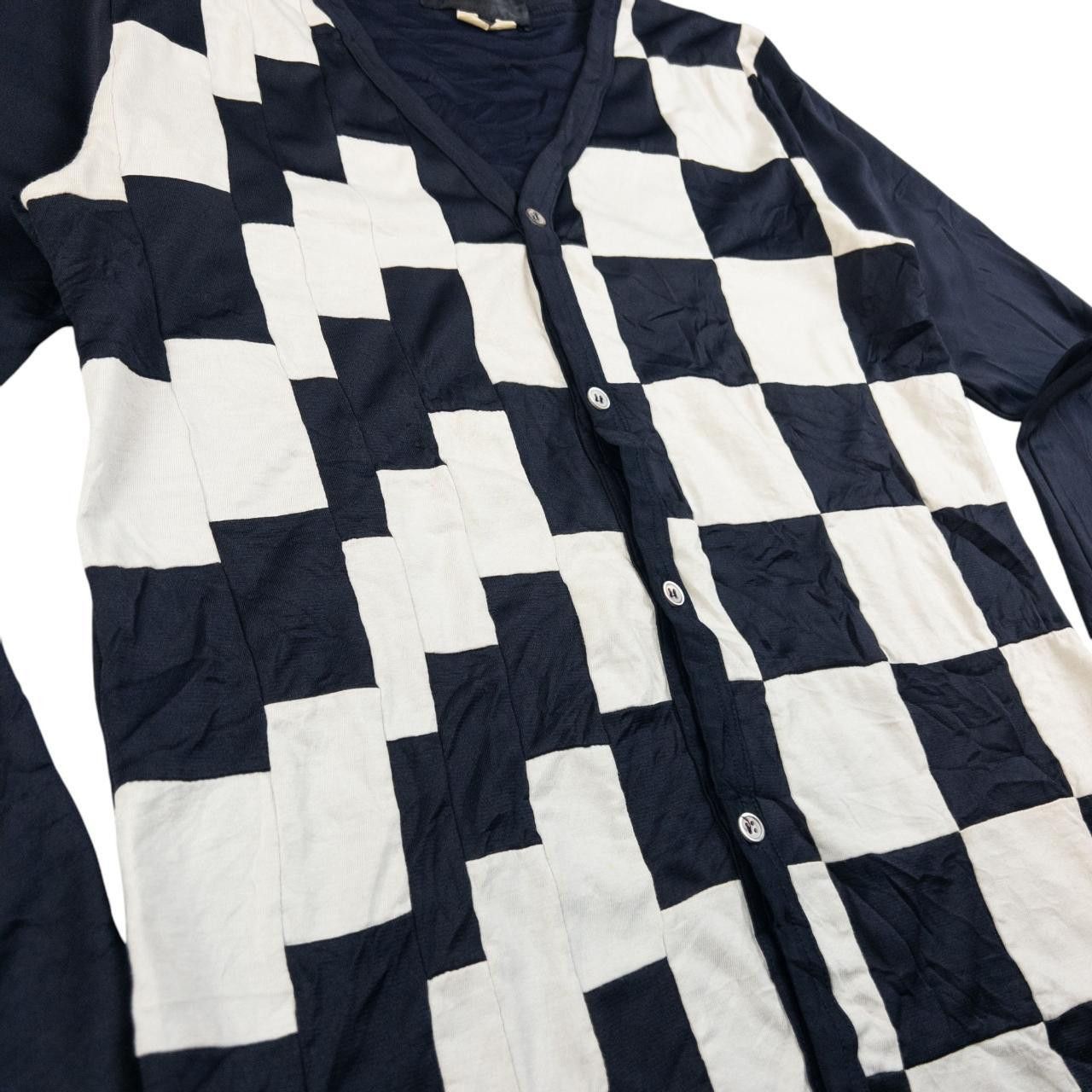 Comme des Garcons Vintage Comme Des Garçons Checkerboard Cardigan Size M Size M / US 6-8 / IT 42-44 - 5 Thumbnail