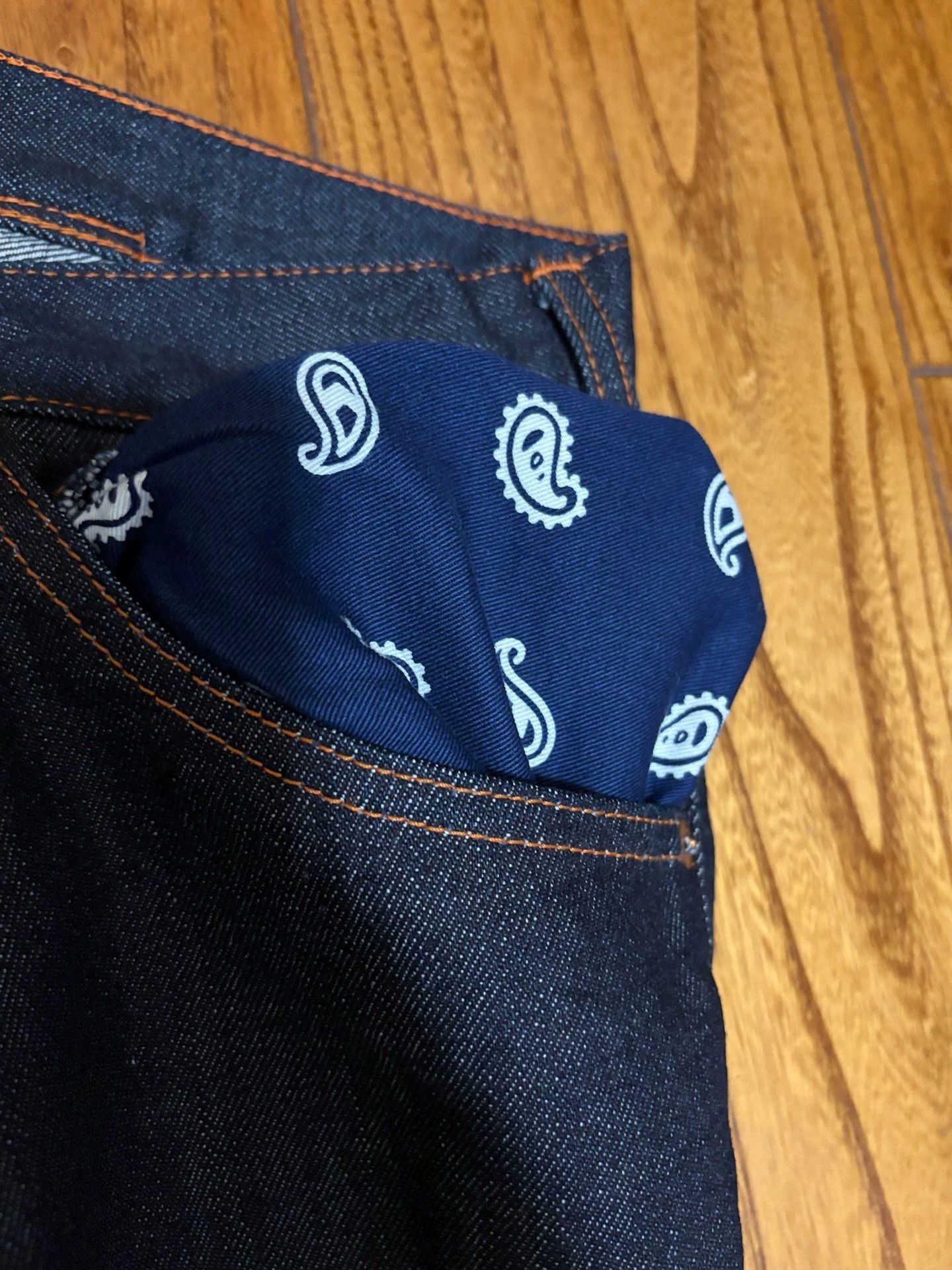 Bape BAPE Vintage Raw Straight Jeans Copper Line Camo S Size US 29 - 6 Thumbnail