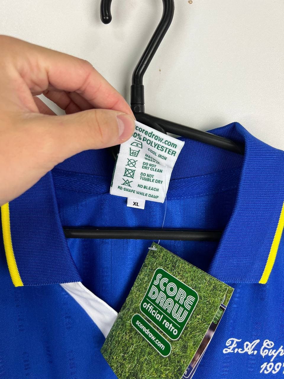 Vintage Chelsea 1997 final Cup official retro t-shirts size XL Size US XL / EU 56 / 4 - 6 Thumbnail