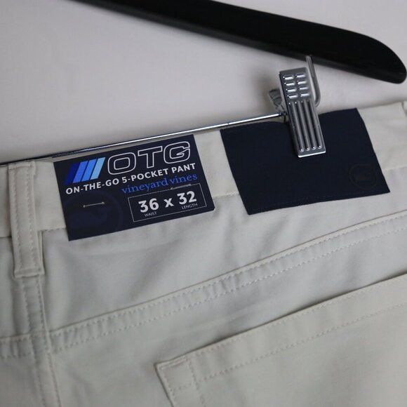 Vineyard Vines Vineyard Vines Lightweight On-The-Go 5-Pocket Pants Size US 36 / EU 52 - 4 Thumbnail