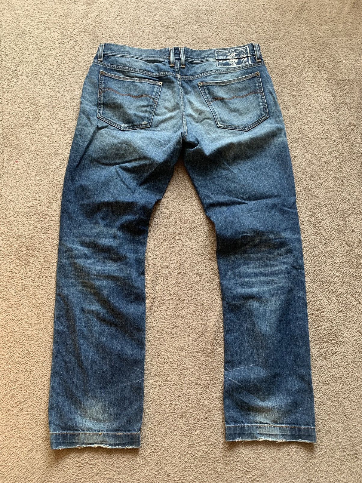 Dolce & Gabbana Dolce Gabbana Y2K Faded Ripped Distressed Mudwash Denim Size US 34 / EU 50 - 4 Thumbnail