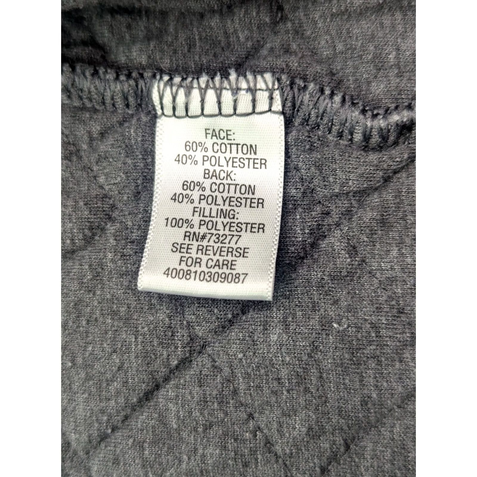Croft & Barrow Croft & Barrow Quilted Jacket Gray 3XB Men Shirt/Coat/Coat? Size US XXL / EU 58 / 5 - 5 Thumbnail