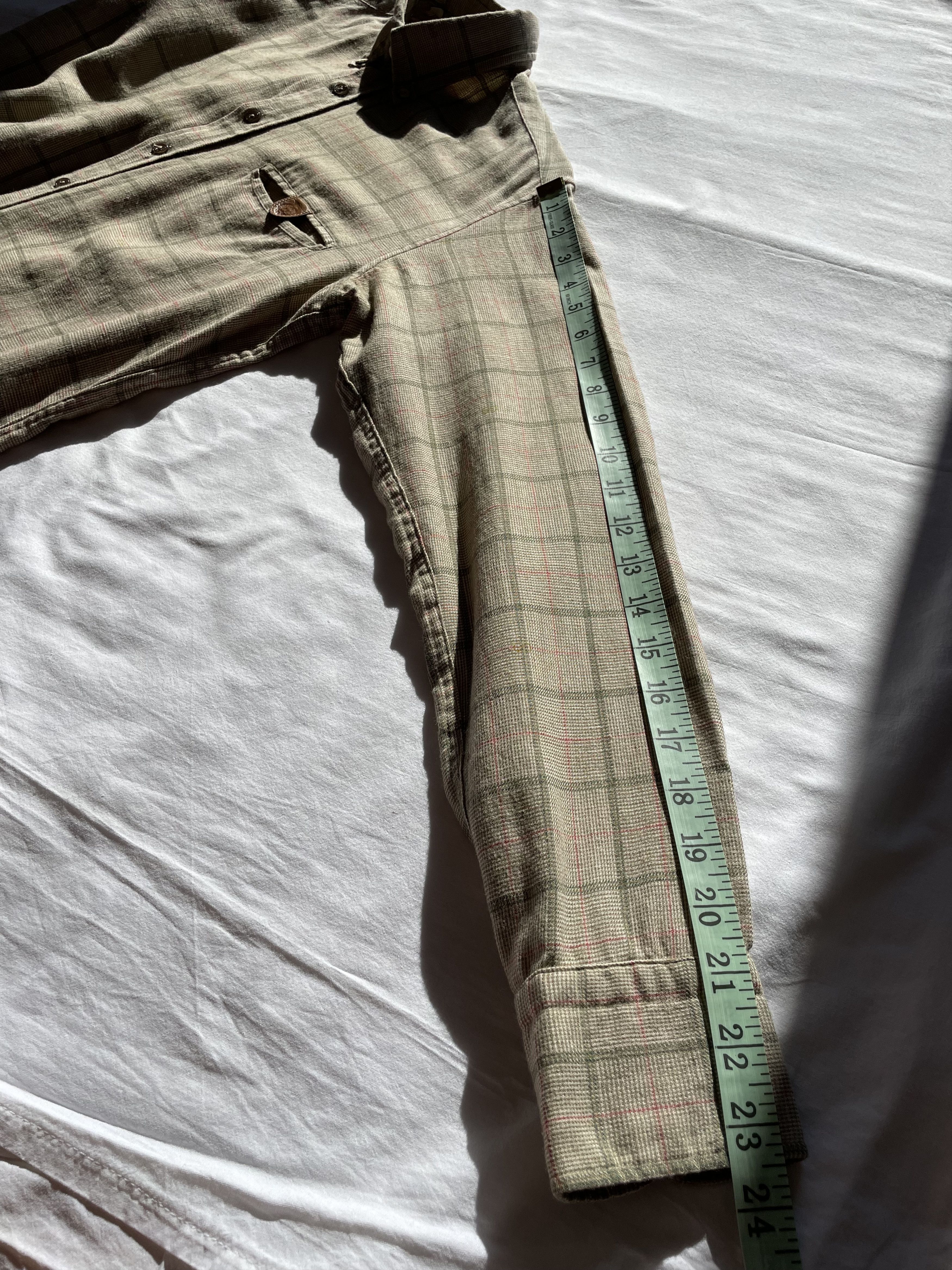 Gucci × Tom Ford × Vintage Gucci Shirt Check Monogram Vintage Men 1970s Size US S / EU 44-46 / 1 - 17 Thumbnail