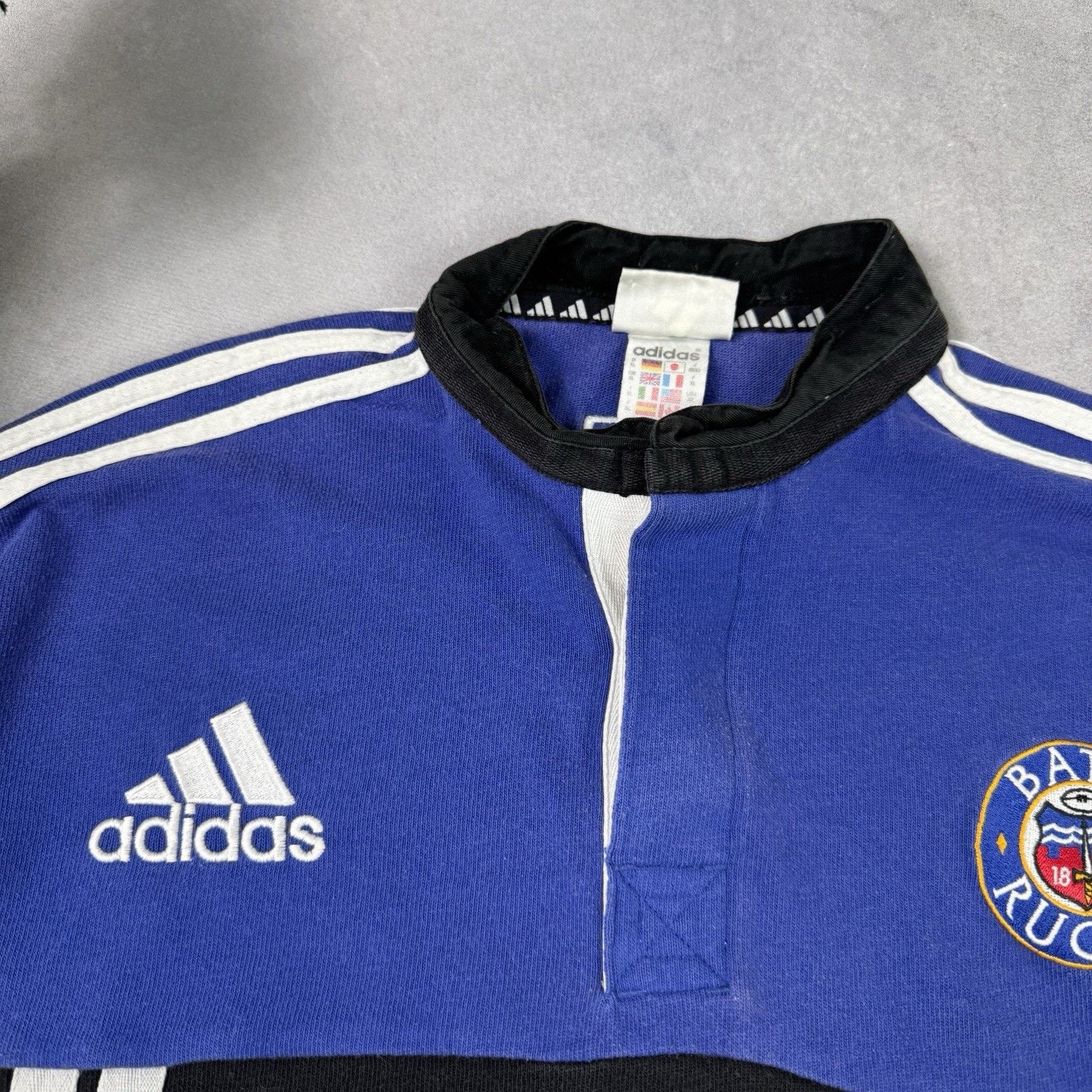 Adidas Vintage Adidas 1999 Bath Rugby Jersey Size XL Blue Men Size US XL / EU 56 / 4 - 5 Thumbnail