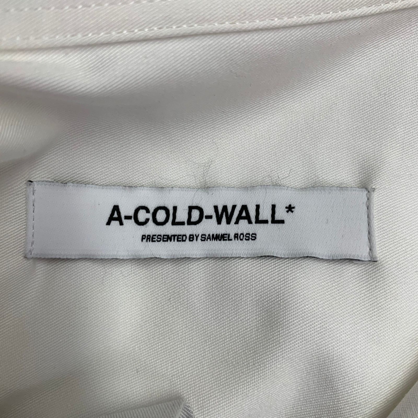 A-COLD-WALL* A-COLD-WALL Size S White Grey Marbled Hidden Buttons Jacket Size US S / EU 44-46 / 1 - 5 Thumbnail