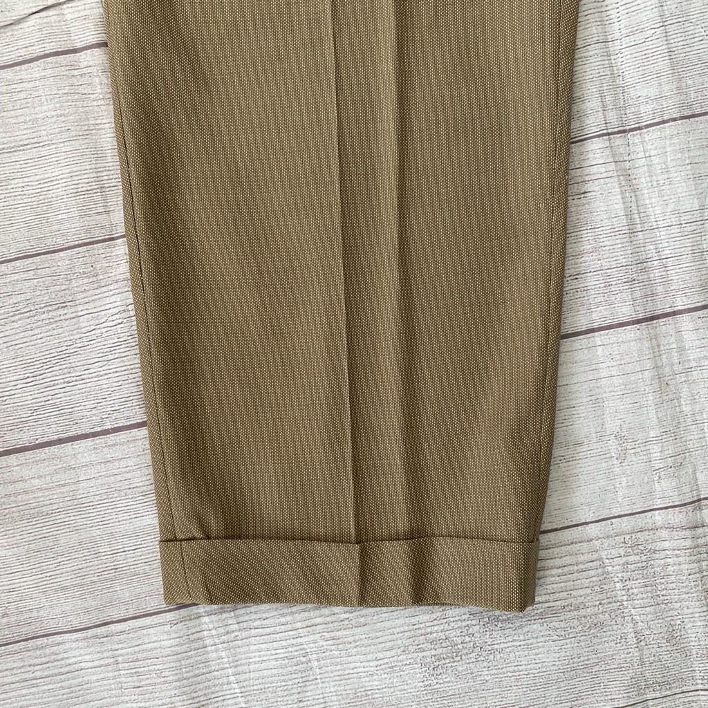 Ralph Lauren Ralph Lauren wool tan suit w/fully lined 3 button jacket and Size 44R - 5 Thumbnail