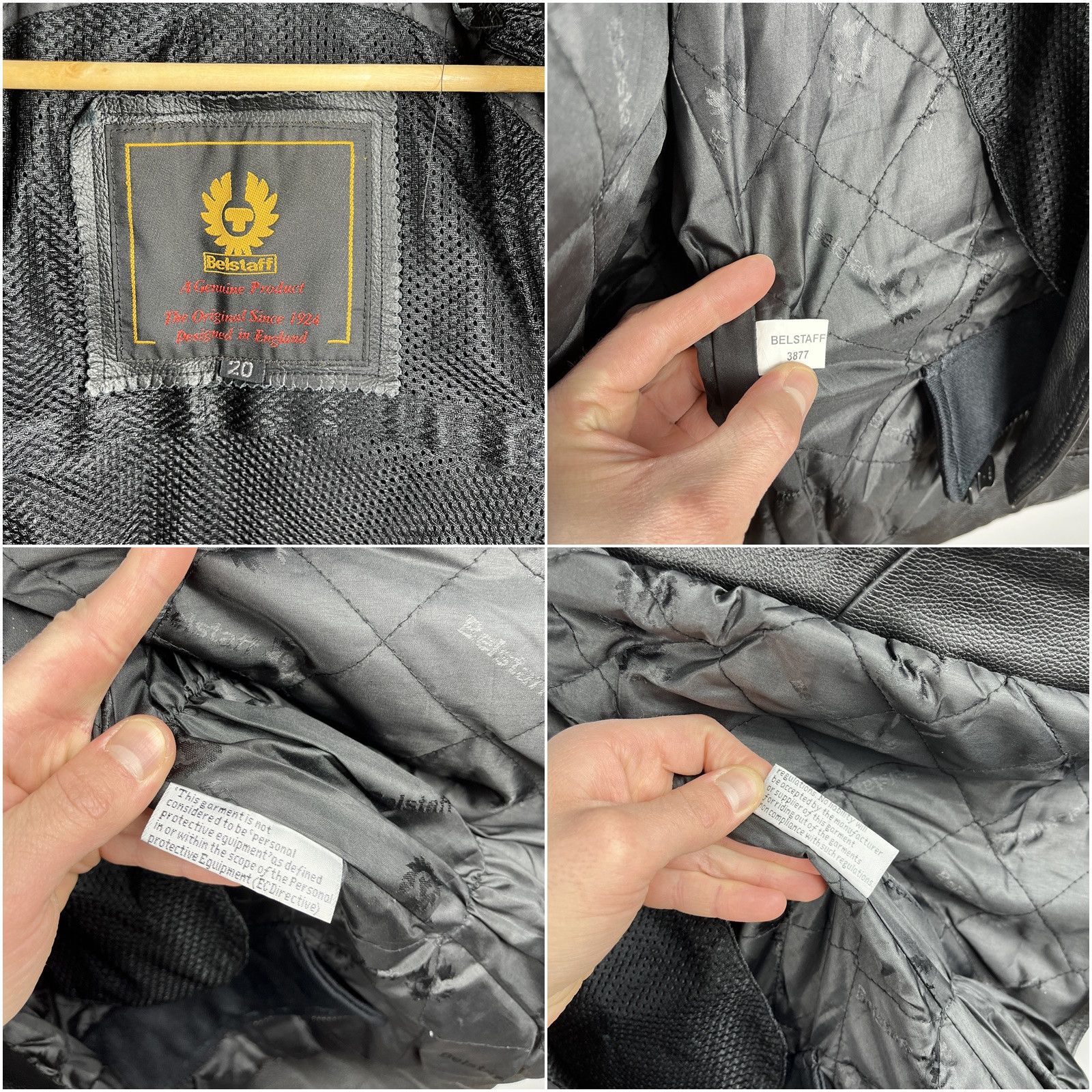 Belstaff Belstaff Leather Jacket Biker Motorcycle Size XXL / US 16-18 / IT 52-54 - 18 Thumbnail