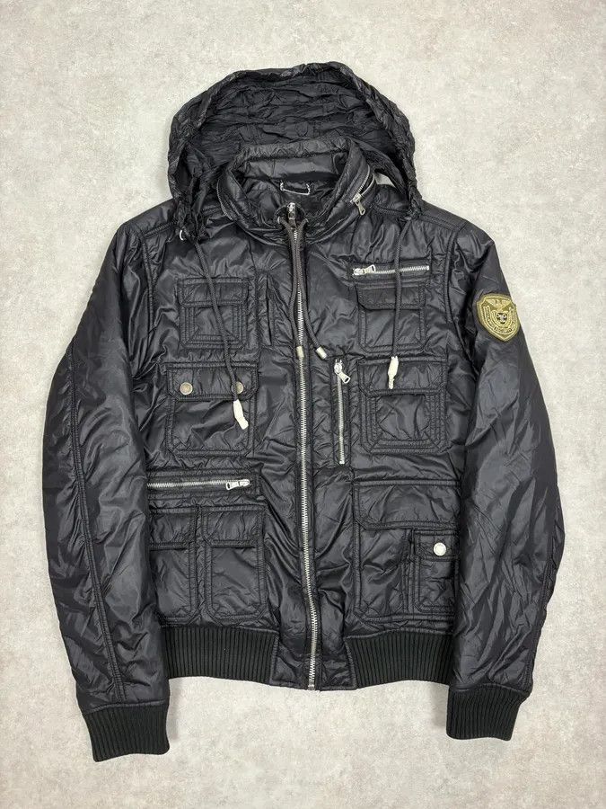 Dolce & Gabbana AW2003 Dolce & Gabbana Black Multi Pockets Puffer Jacket Size US M / EU 48-50 / 2 - 8 Thumbnail