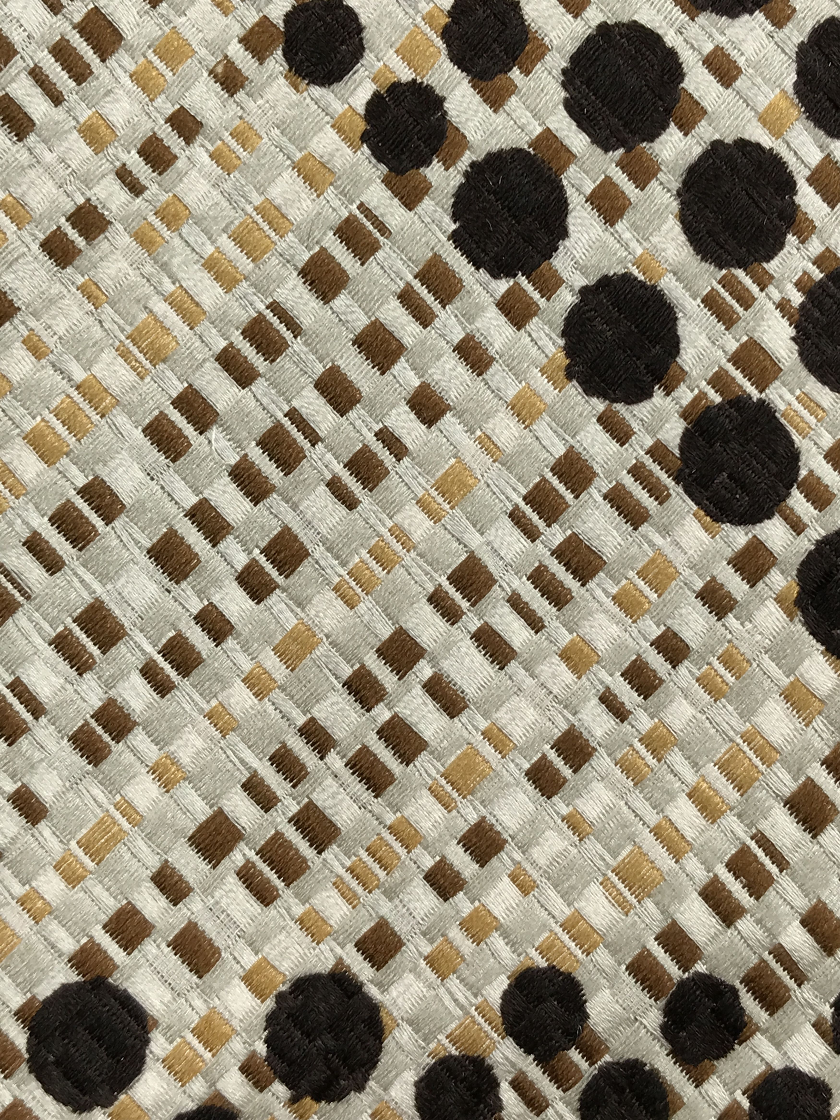 Designer × Vintage Vintage Dominique France Silk Necktie Size ONE SIZE - 5 Thumbnail