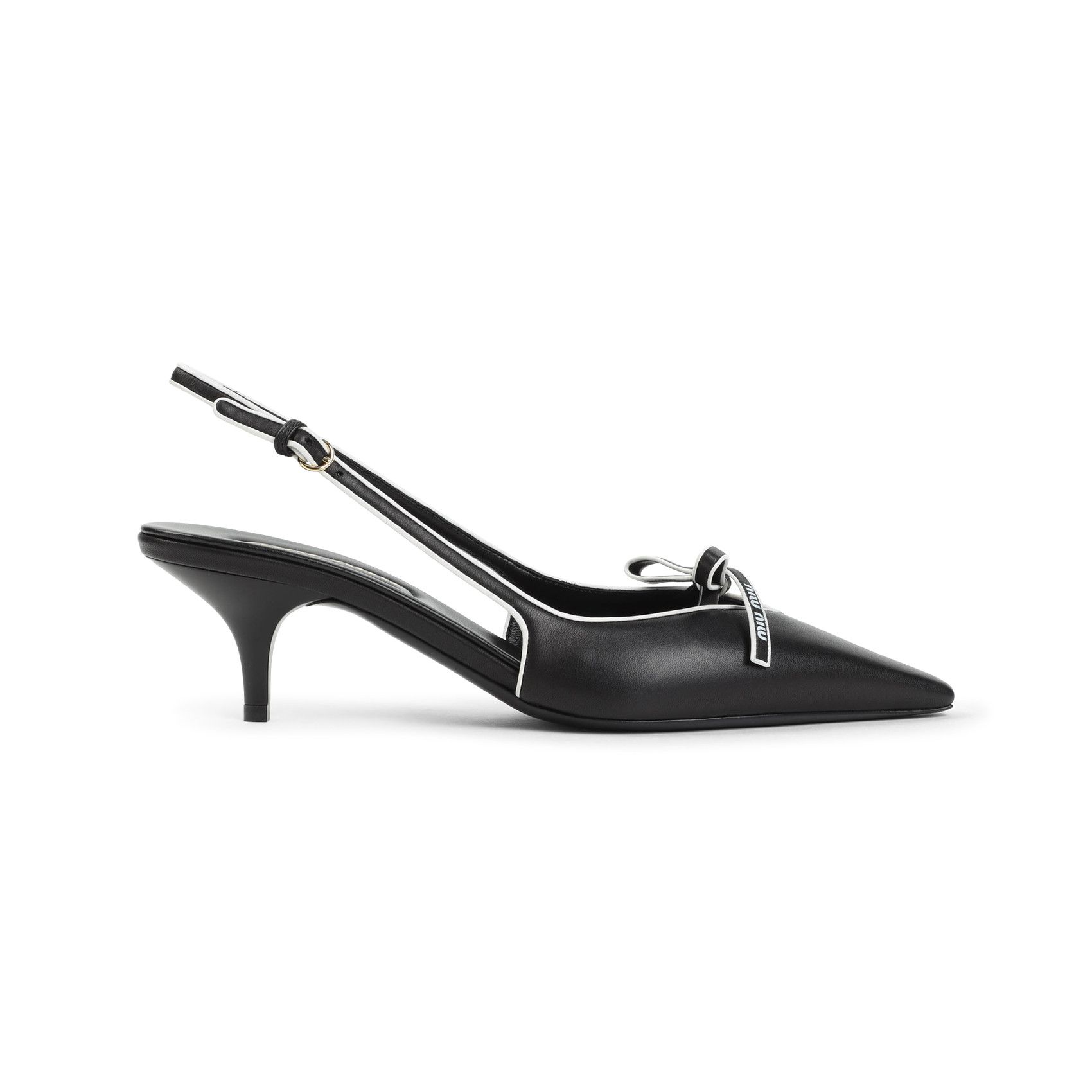 Miu Miu Leather Decolletè Shoes, Women's (Size 9)