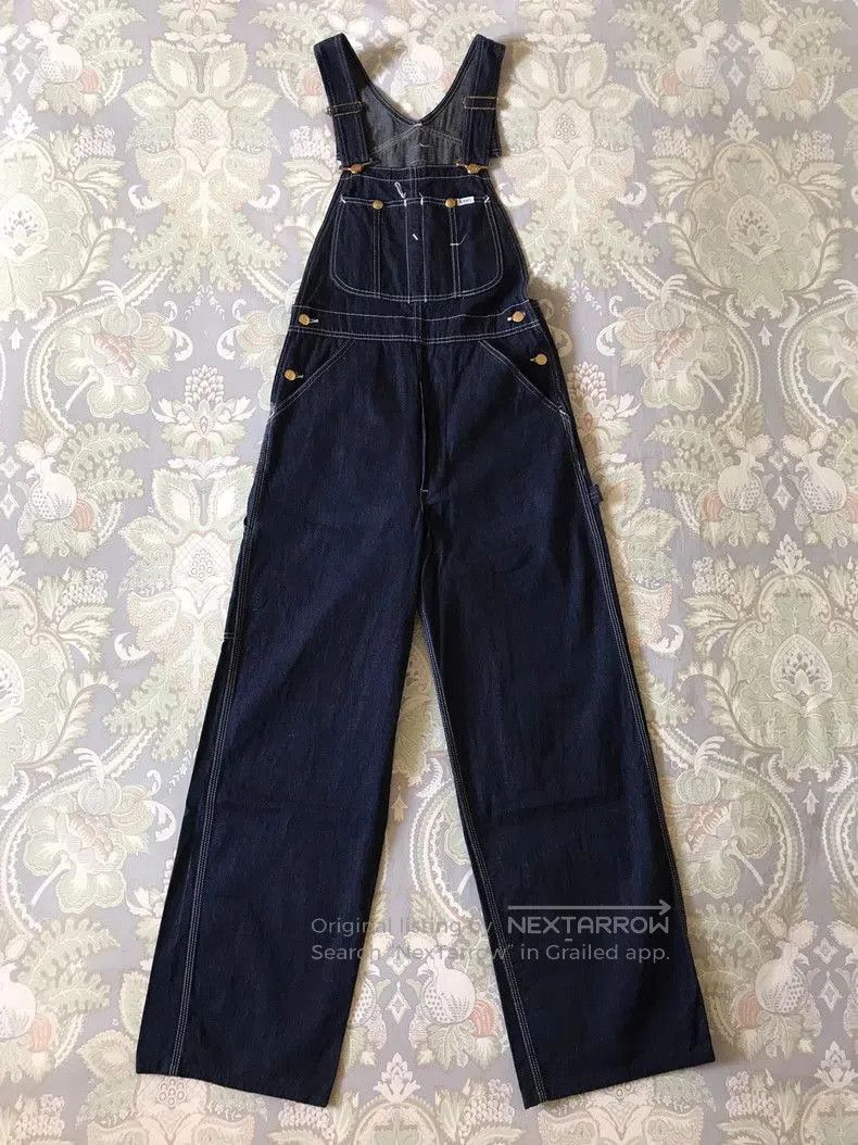 Vintage 80s Vintage Lee Overall Jeans. Size US 30 / EU 46 - 3 Thumbnail