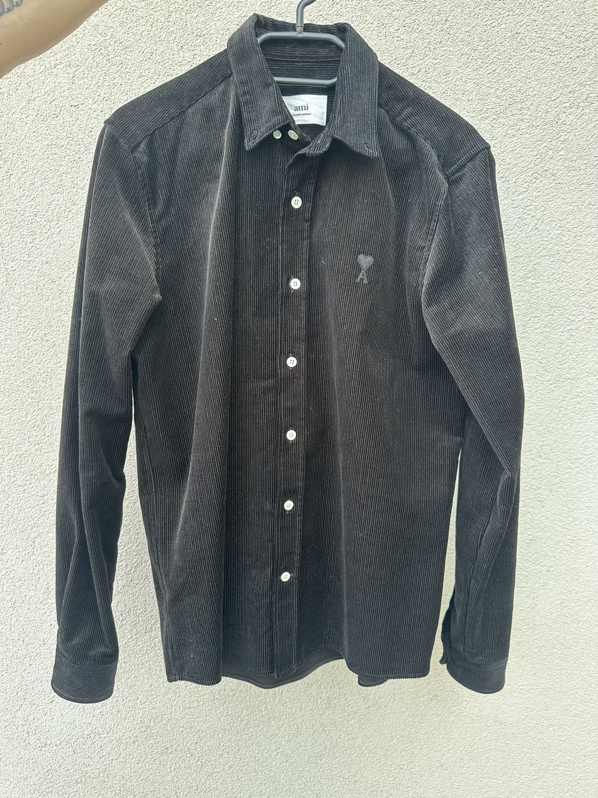 AMI AMI Paris Ami de Coeur button-down shirt Size US S / EU 44-46 / 1 - 1 Thumbnail