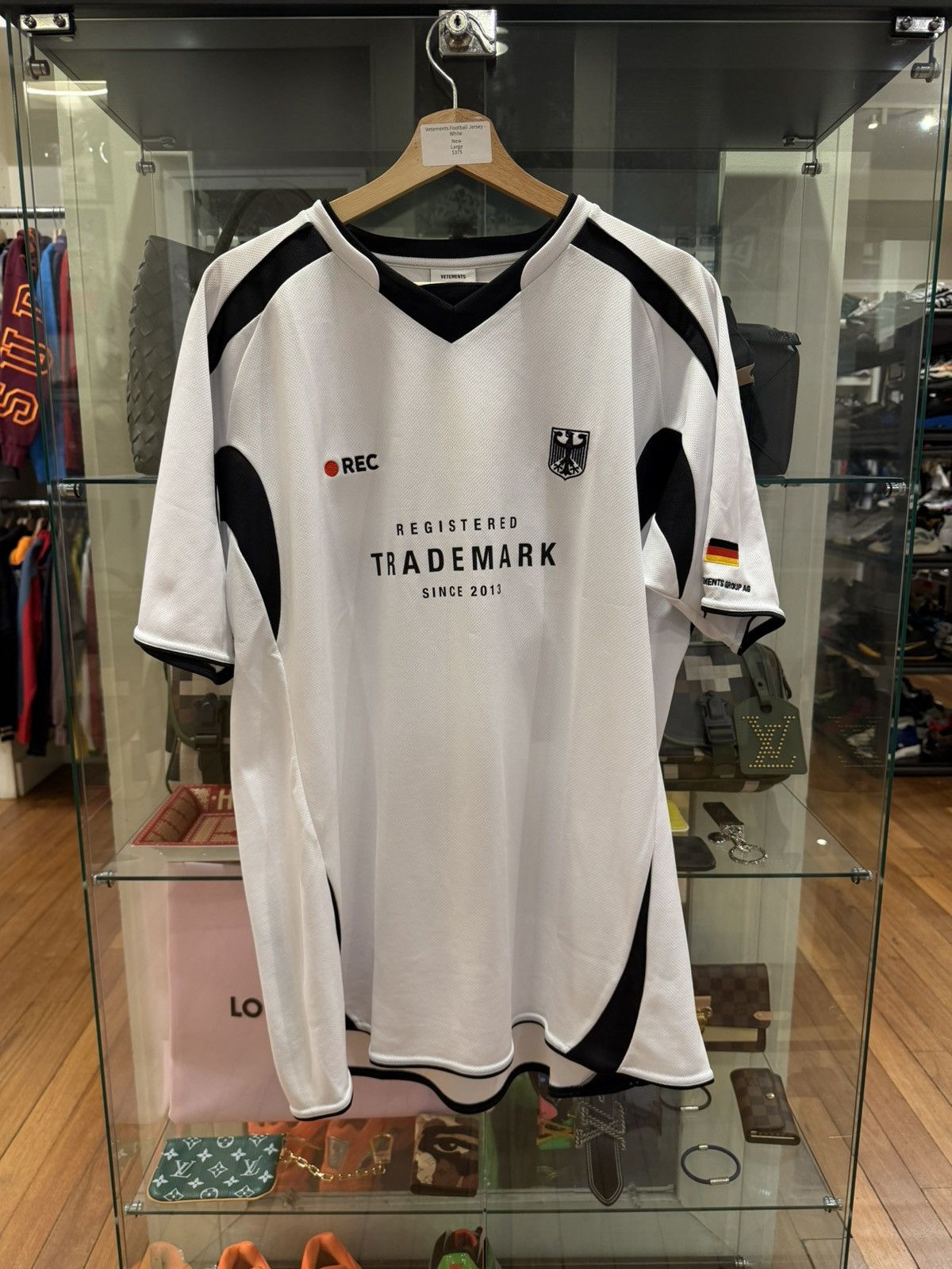 Vetements Vetements Germany Football Jersey Size US L / EU 52-54 / 3 - 1 Thumbnail