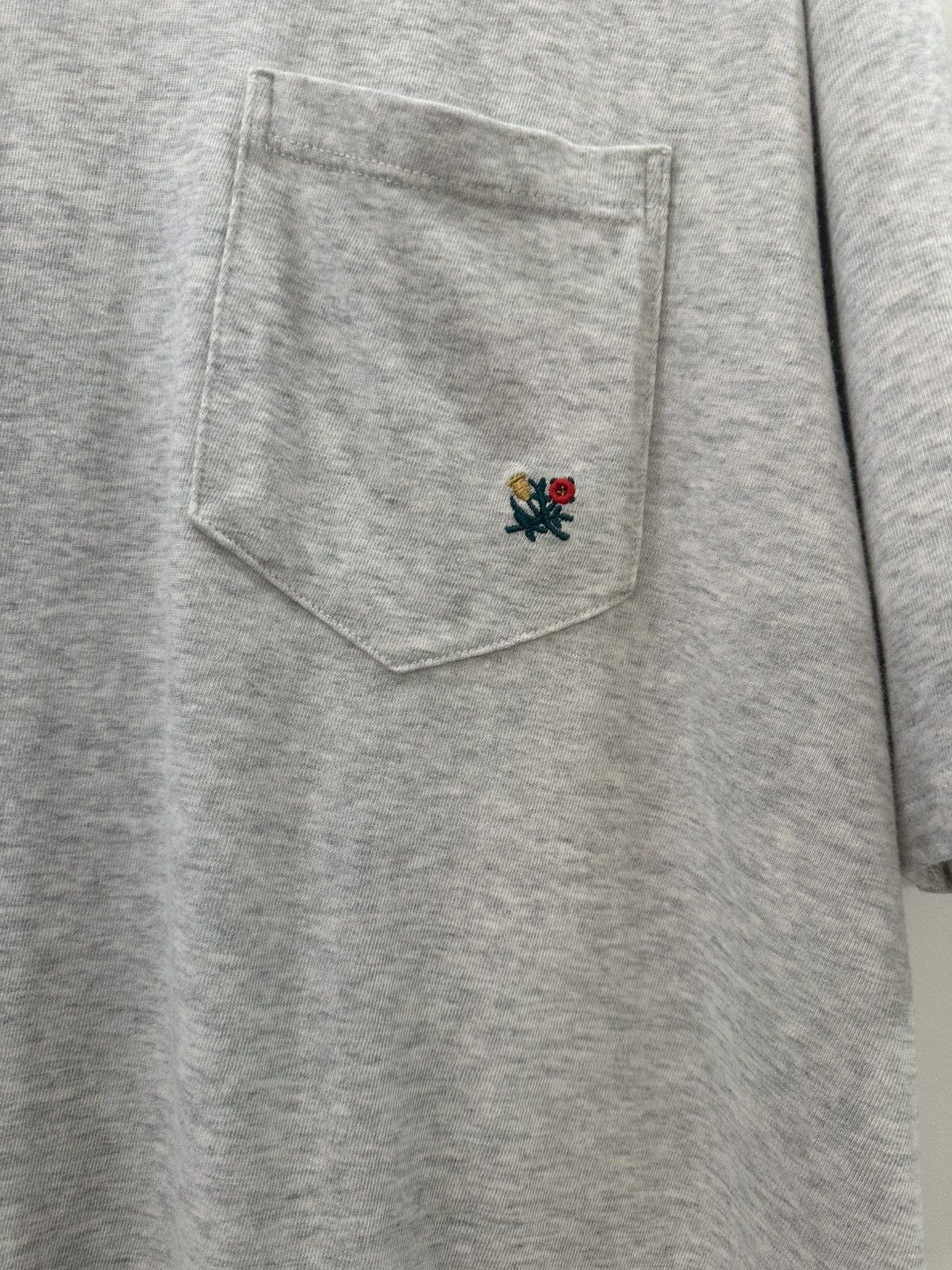 Aime Leon Dore Aimé Leon Dore FW’21 Embroidered Crest Pocket Tee Large Size US XL / EU 56 / 4 - 2 Thumbnail